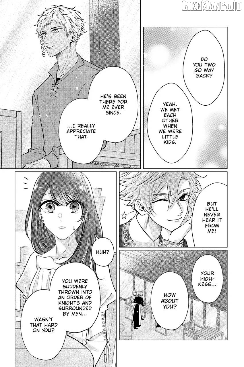 The young lady, who was blessed by the Gorilla God, is adored in the Royal Knight Order. Chapter 23 - page 4