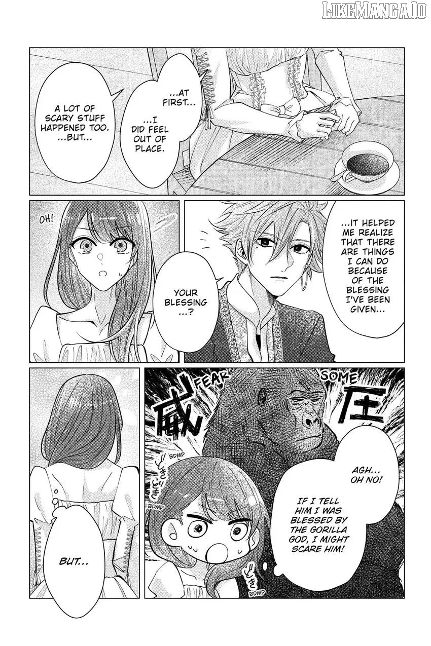 The young lady, who was blessed by the Gorilla God, is adored in the Royal Knight Order. Chapter 23 - page 5