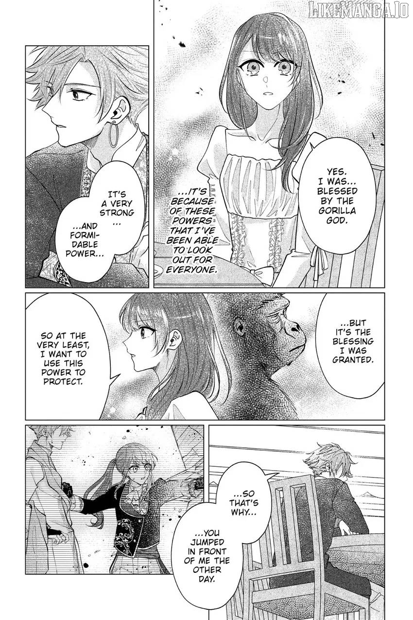The young lady, who was blessed by the Gorilla God, is adored in the Royal Knight Order. Chapter 23 - page 6