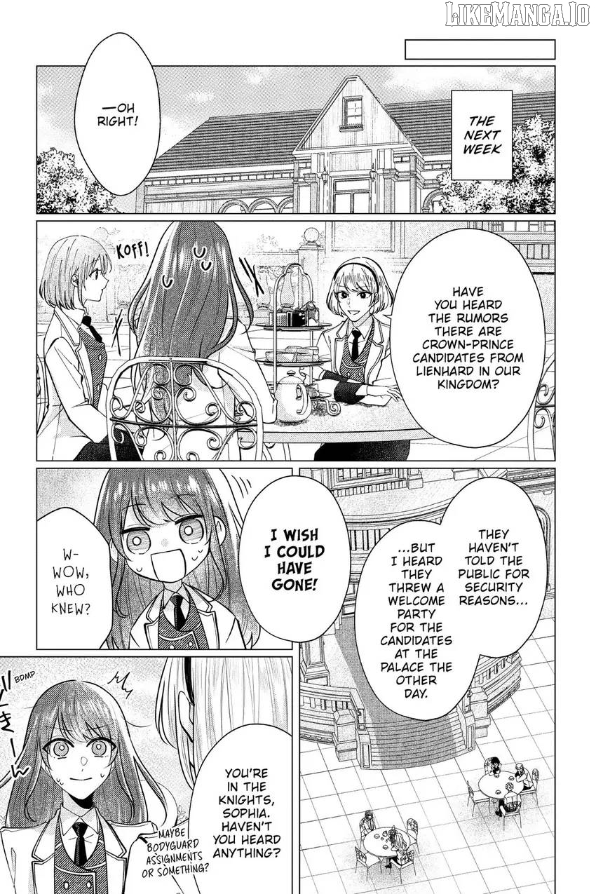 The young lady, who was blessed by the Gorilla God, is adored in the Royal Knight Order. Chapter 24 - page 18