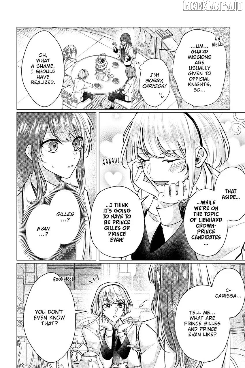 The young lady, who was blessed by the Gorilla God, is adored in the Royal Knight Order. Chapter 24 - page 19