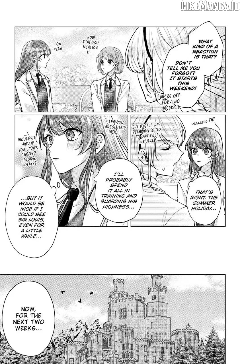 The young lady, who was blessed by the Gorilla God, is adored in the Royal Knight Order. Chapter 24 - page 22