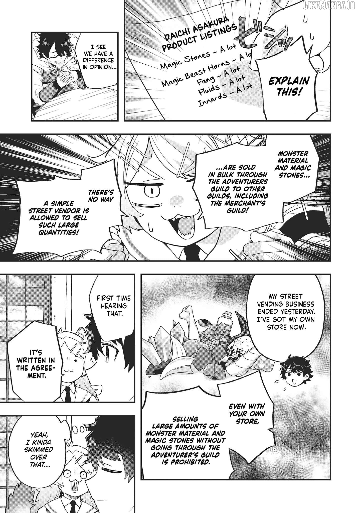 Muteki Shounin no Isekai Nariagari Monogatari ~Gendai no Seihin o Jizai ni Toriyoseru Sukiru ga Aru Node Isekai de wa Rakushoudesu~ Chapter 16 - page 19
