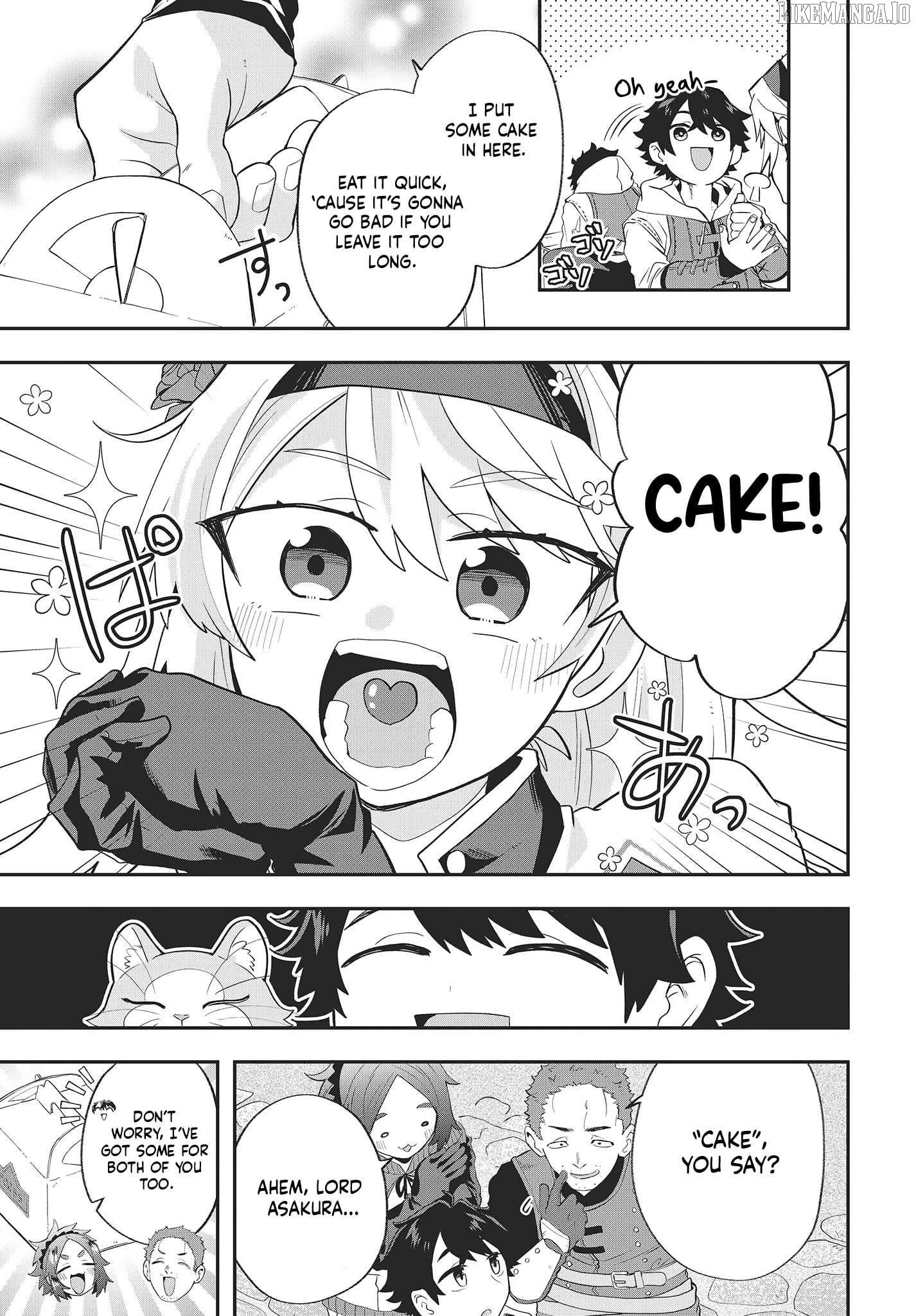 Muteki Shounin no Isekai Nariagari Monogatari ~Gendai no Seihin o Jizai ni Toriyoseru Sukiru ga Aru Node Isekai de wa Rakushoudesu~ Chapter 16 - page 7