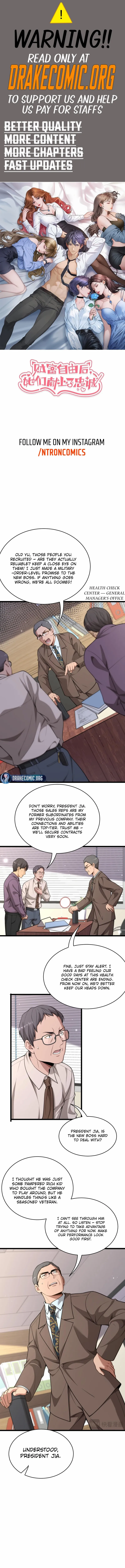 After Becoming Financially Free, They Offered Their Loyalty Chapter 52 - page 1