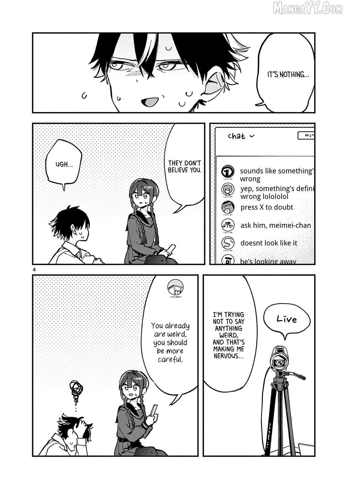 After School, We Wander in Space. Chapter 30 - page 4