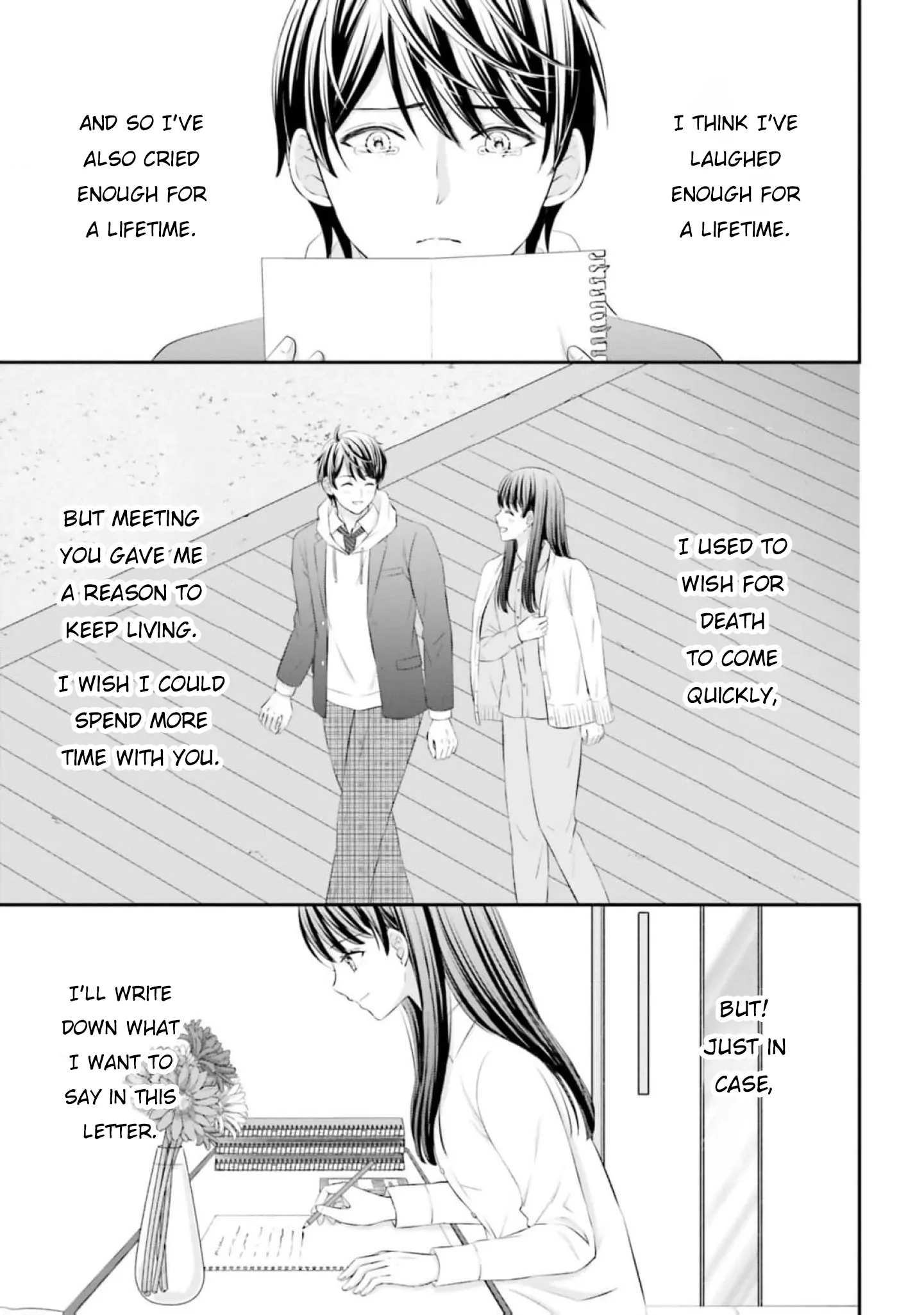 Yomei Ichinen to Senkokusareta Boku ga, Yomei Hantoshi no Kimi to Deatta Hanashi Chapter 10 - page 20