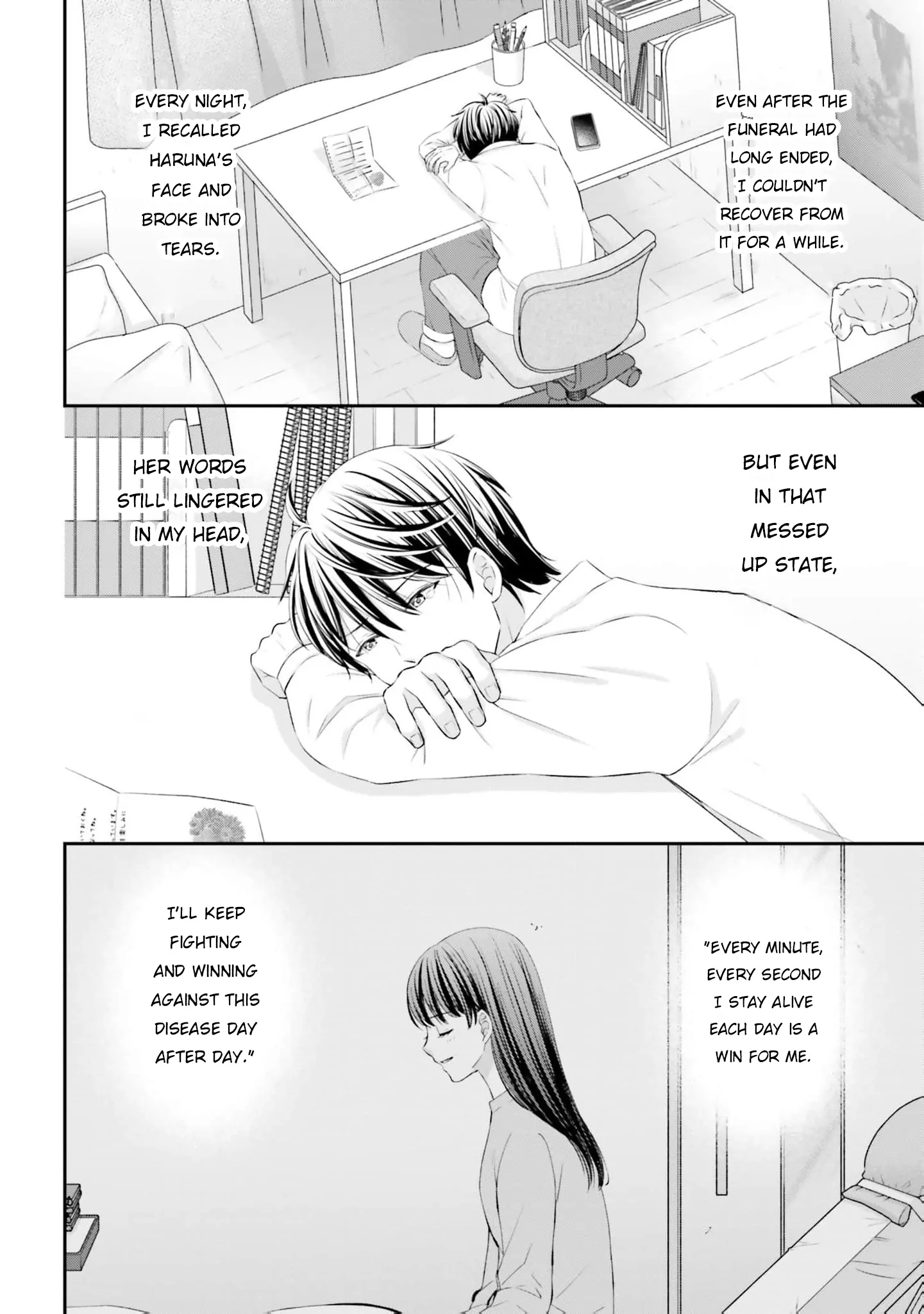 Yomei Ichinen to Senkokusareta Boku ga, Yomei Hantoshi no Kimi to Deatta Hanashi Chapter 10 - page 23