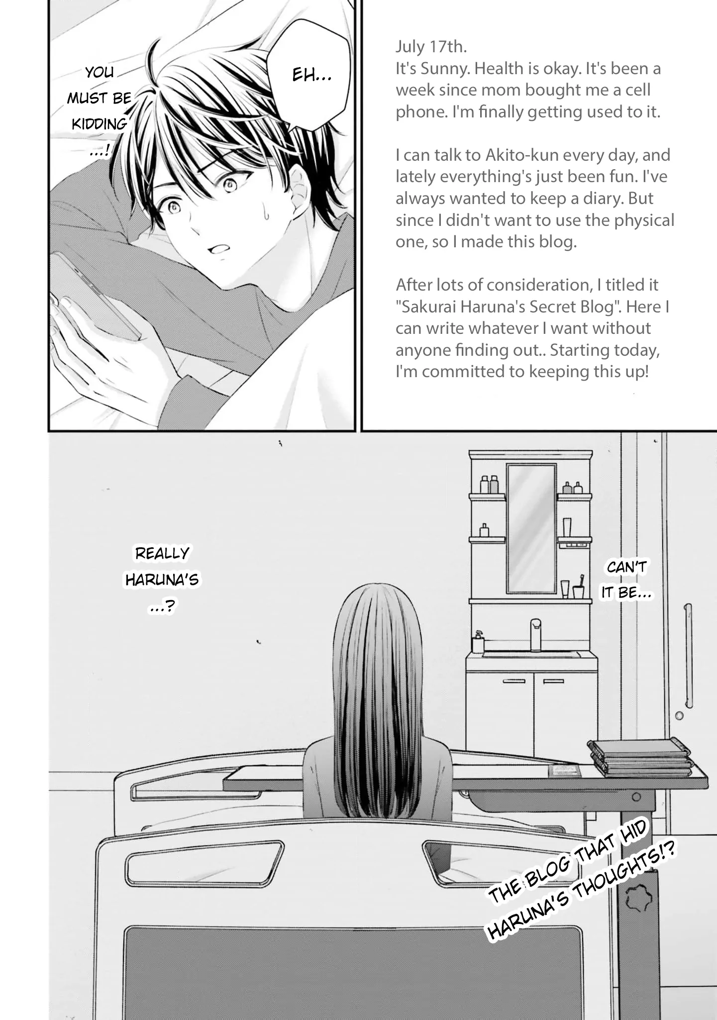 Yomei Ichinen to Senkokusareta Boku ga, Yomei Hantoshi no Kimi to Deatta Hanashi Chapter 10 - page 35