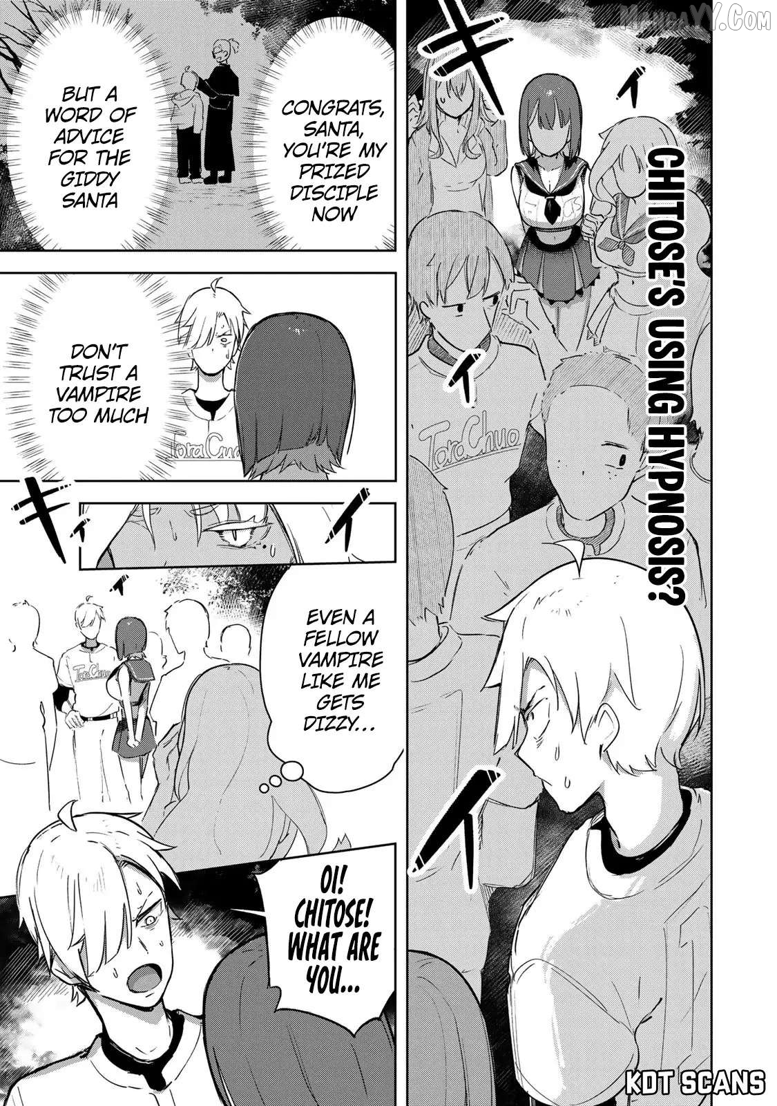 Kyuuketsuki-san wa Chitoraretai Chapter 11 - page 12