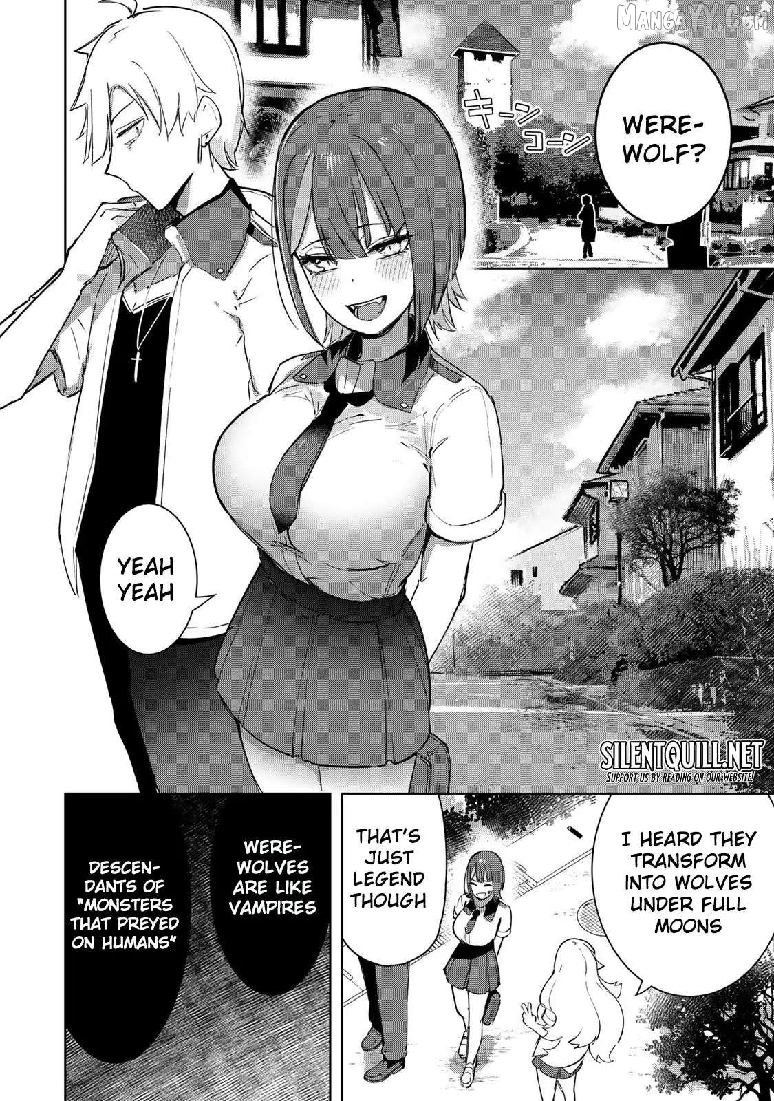 Kyuuketsuki-san wa Chitoraretai Chapter 12 - page 3