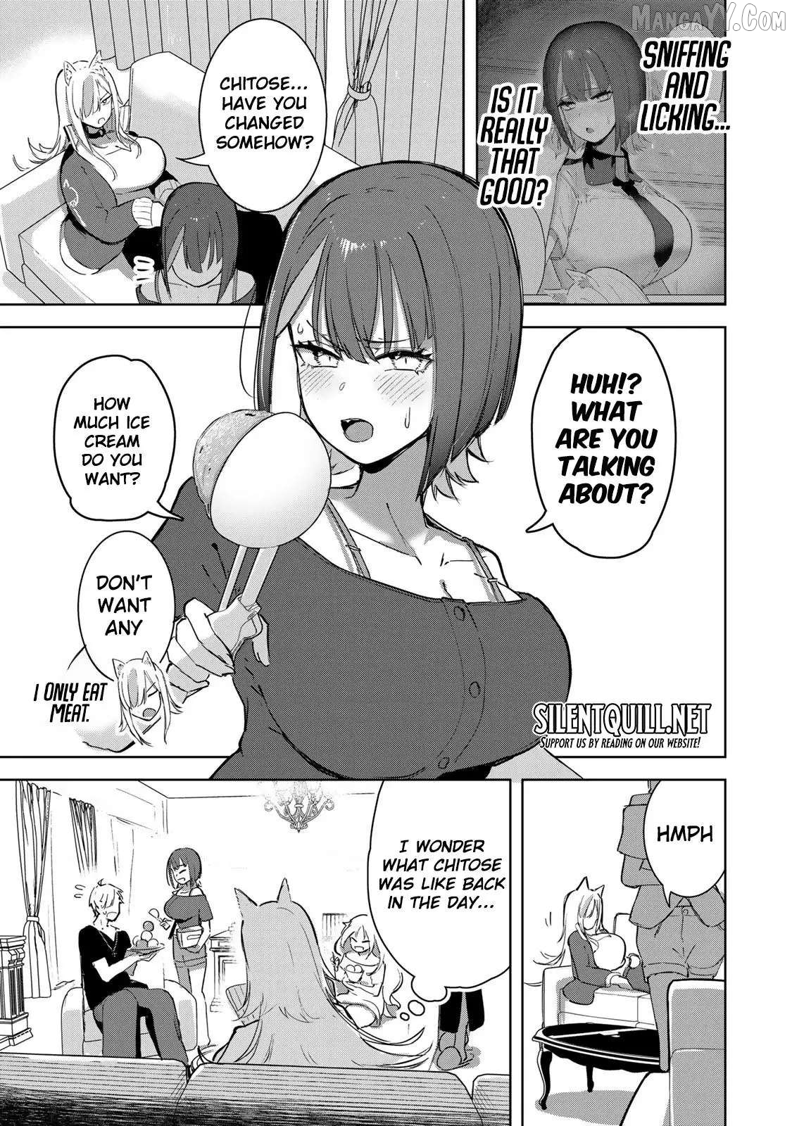 Kyuuketsuki-san wa Chitoraretai Chapter 13 - page 2