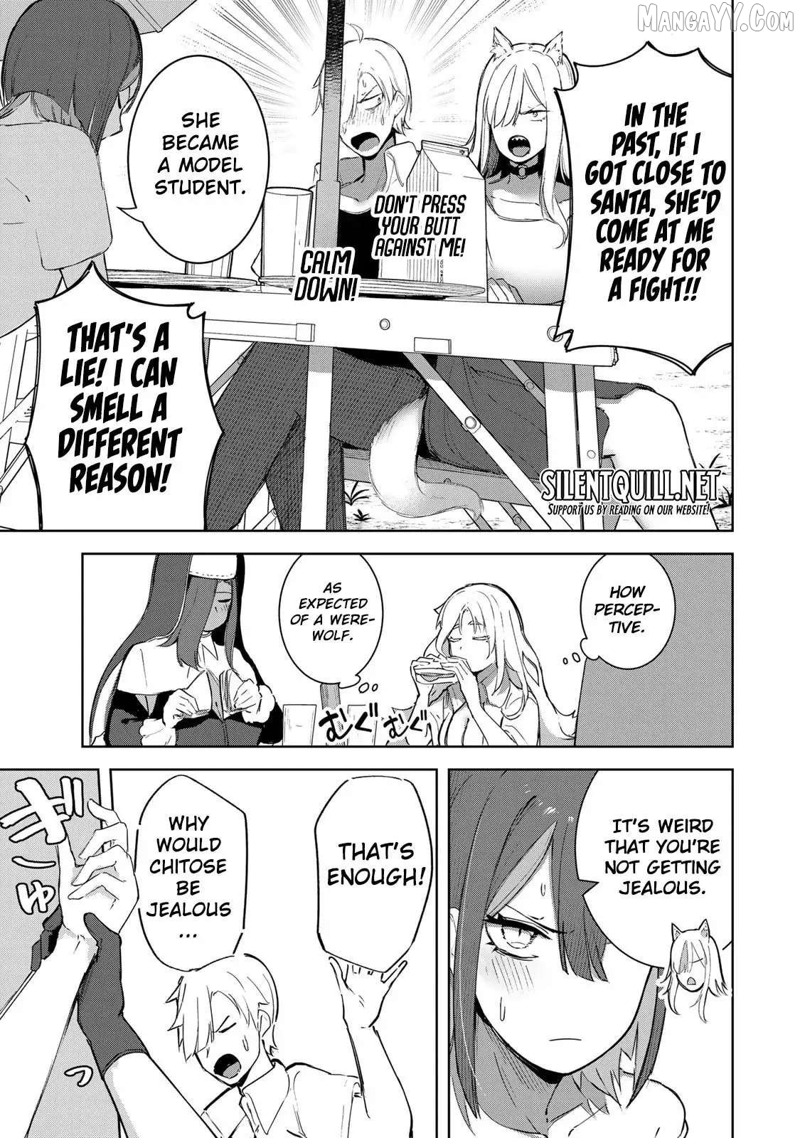 Kyuuketsuki-san wa Chitoraretai Chapter 14 - page 6