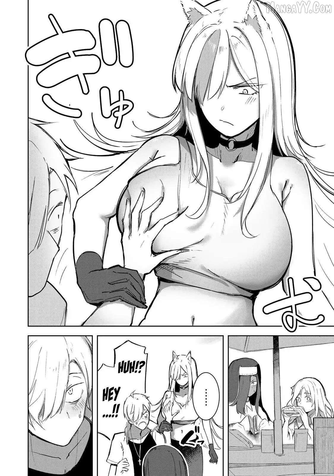 Kyuuketsuki-san wa Chitoraretai Chapter 14 - page 7