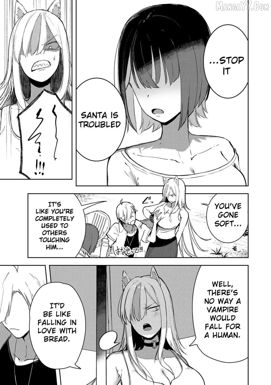 Kyuuketsuki-san wa Chitoraretai Chapter 14 - page 8