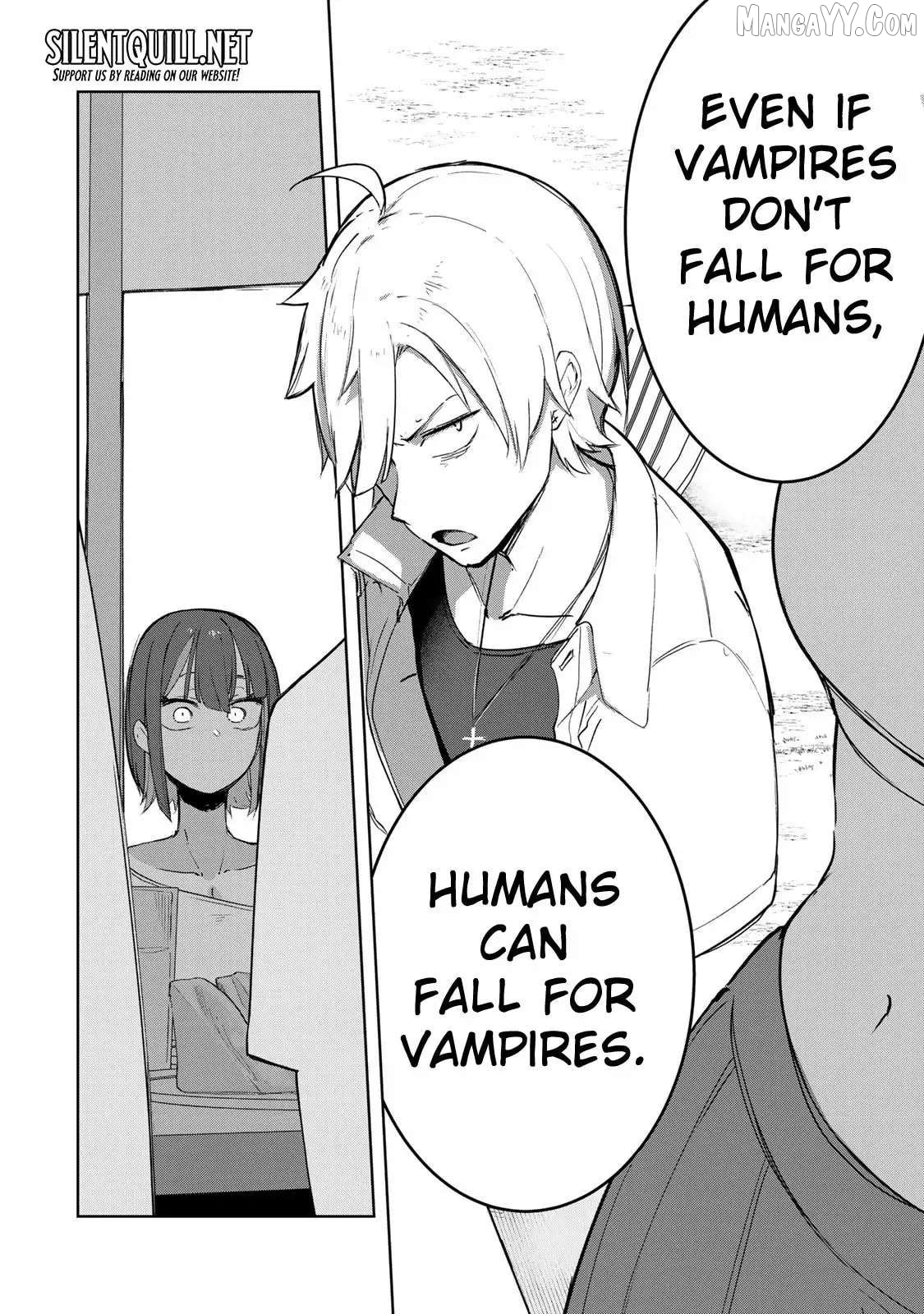 Kyuuketsuki-san wa Chitoraretai Chapter 14 - page 9