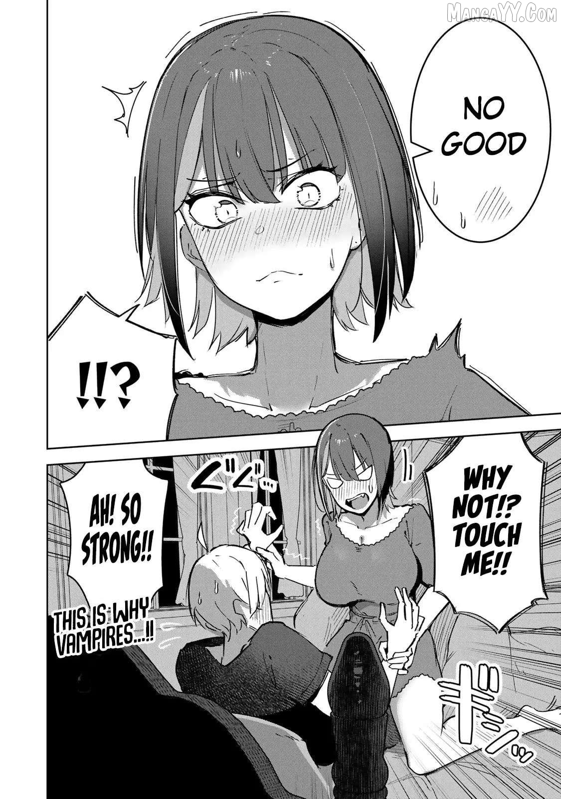 Kyuuketsuki-san wa Chitoraretai Chapter 15 - page 5