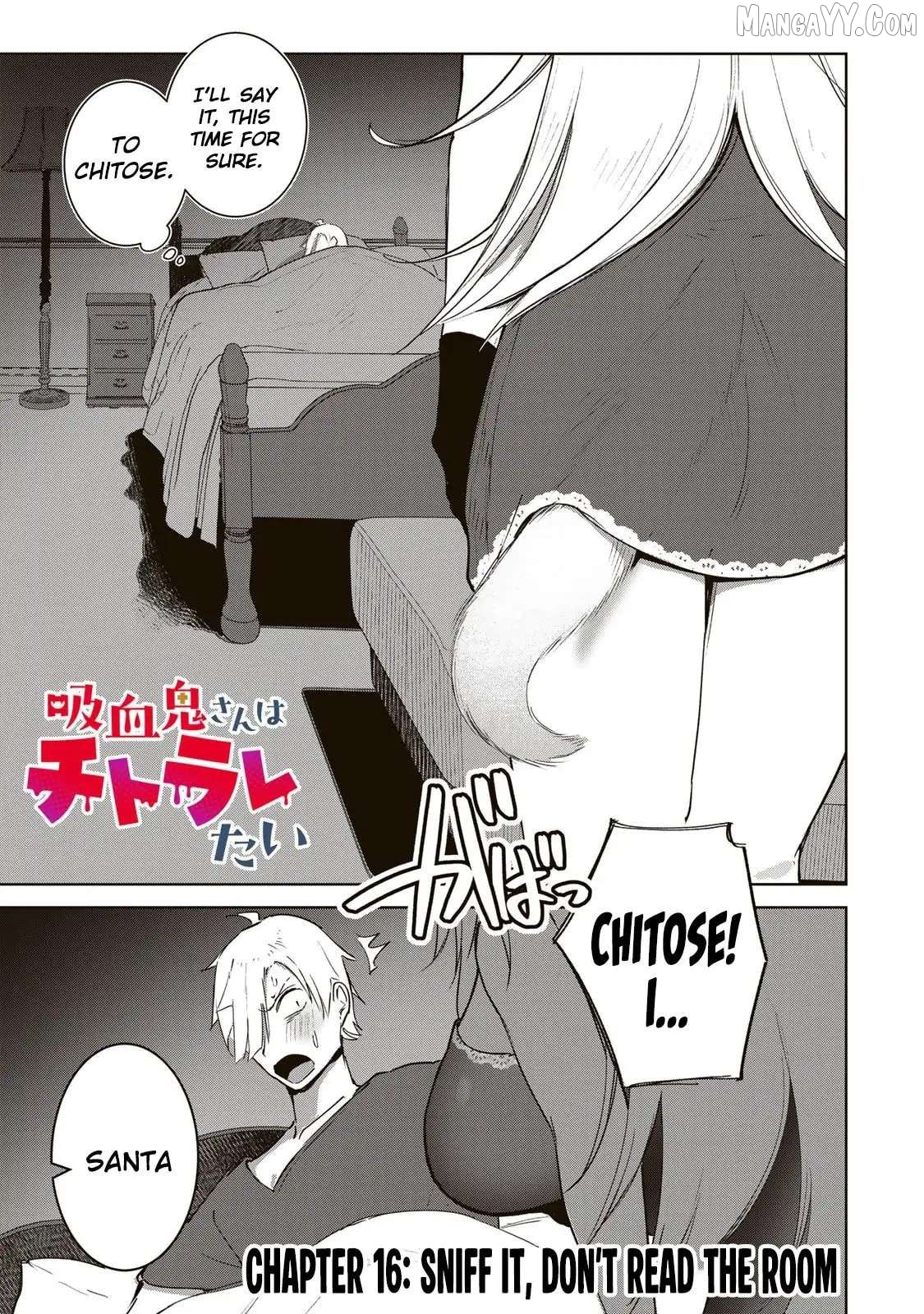 Kyuuketsuki-san wa Chitoraretai Chapter 16 - page 2