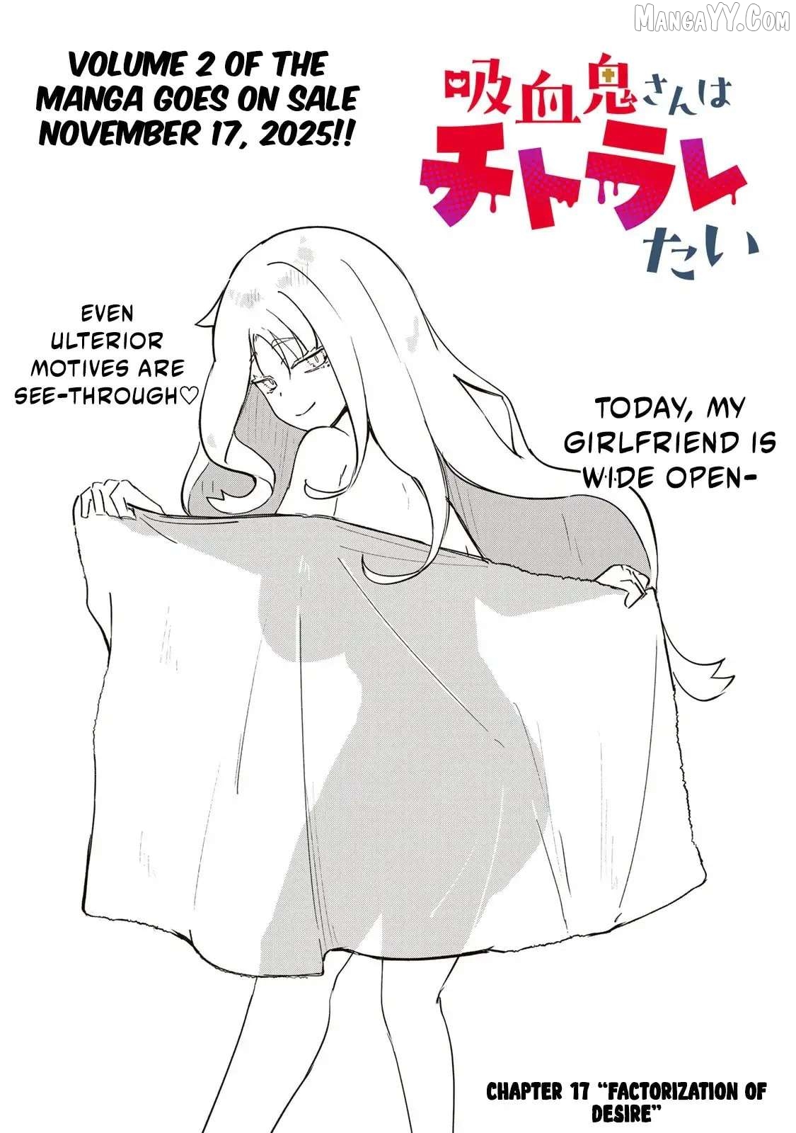 Kyuuketsuki-san wa Chitoraretai Chapter 17 - page 4