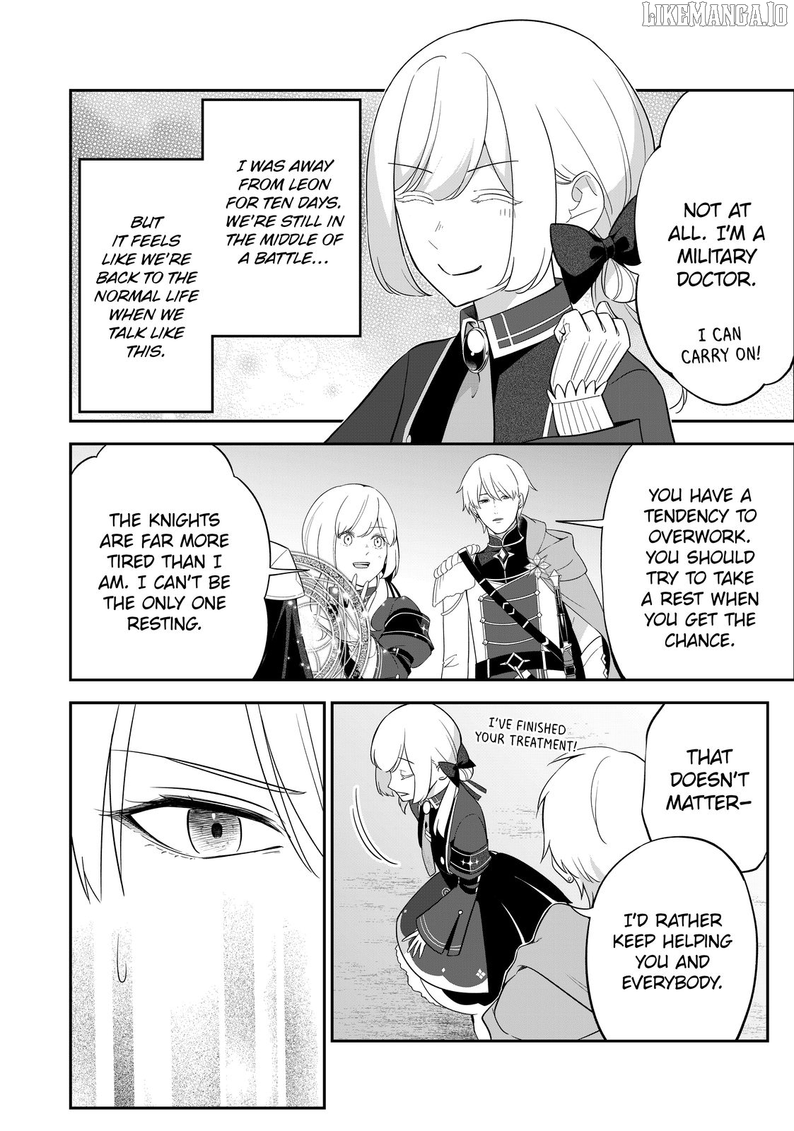 The Battlefield Saint: I Was Made to Marry a Duke Knight in Place of My Little Sister, but I’ve since Found Happiness Chapter 28.5 - page 2