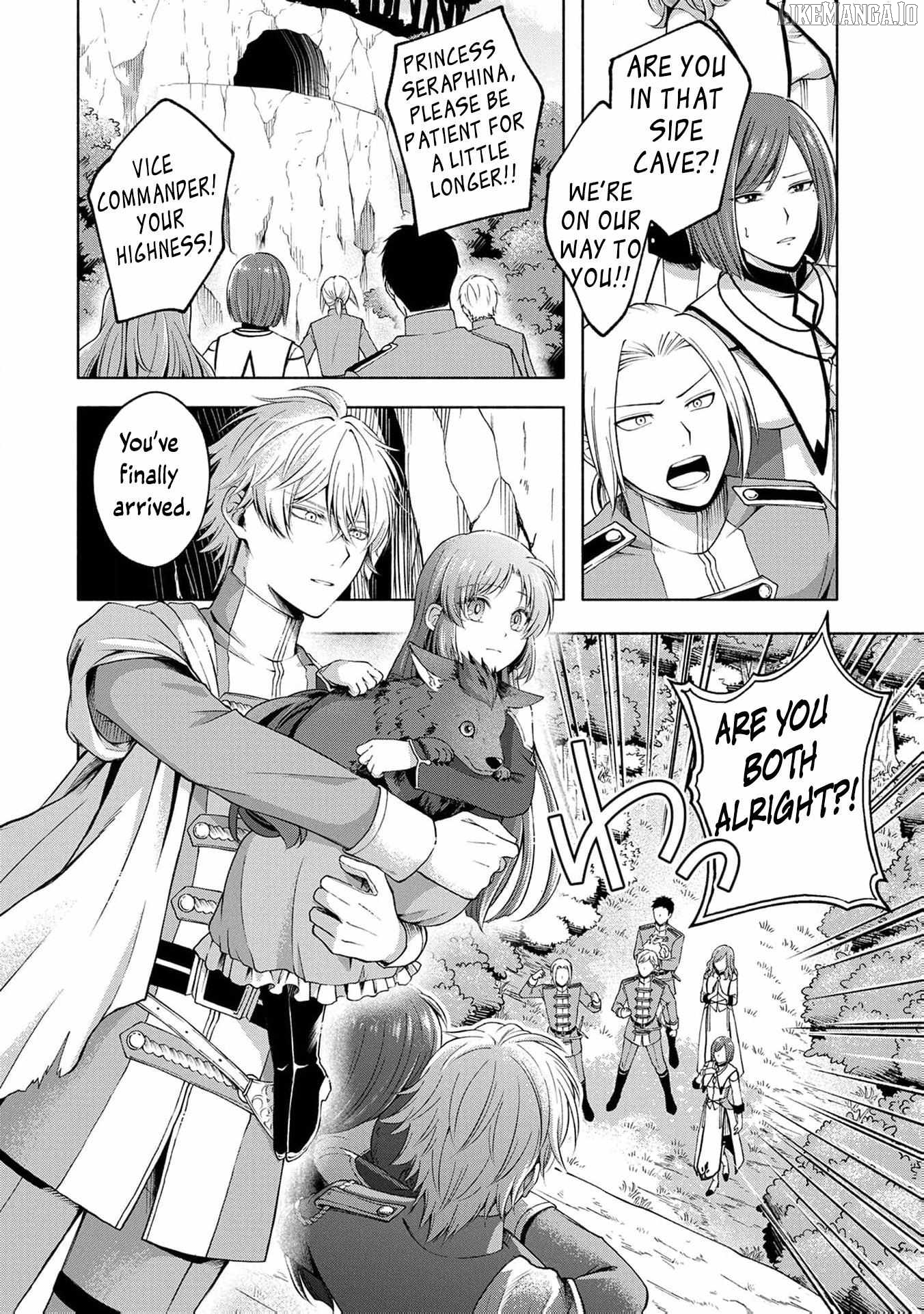 The reincarnated great saintess hides her true identity with all her might Chapter 8 - page 23