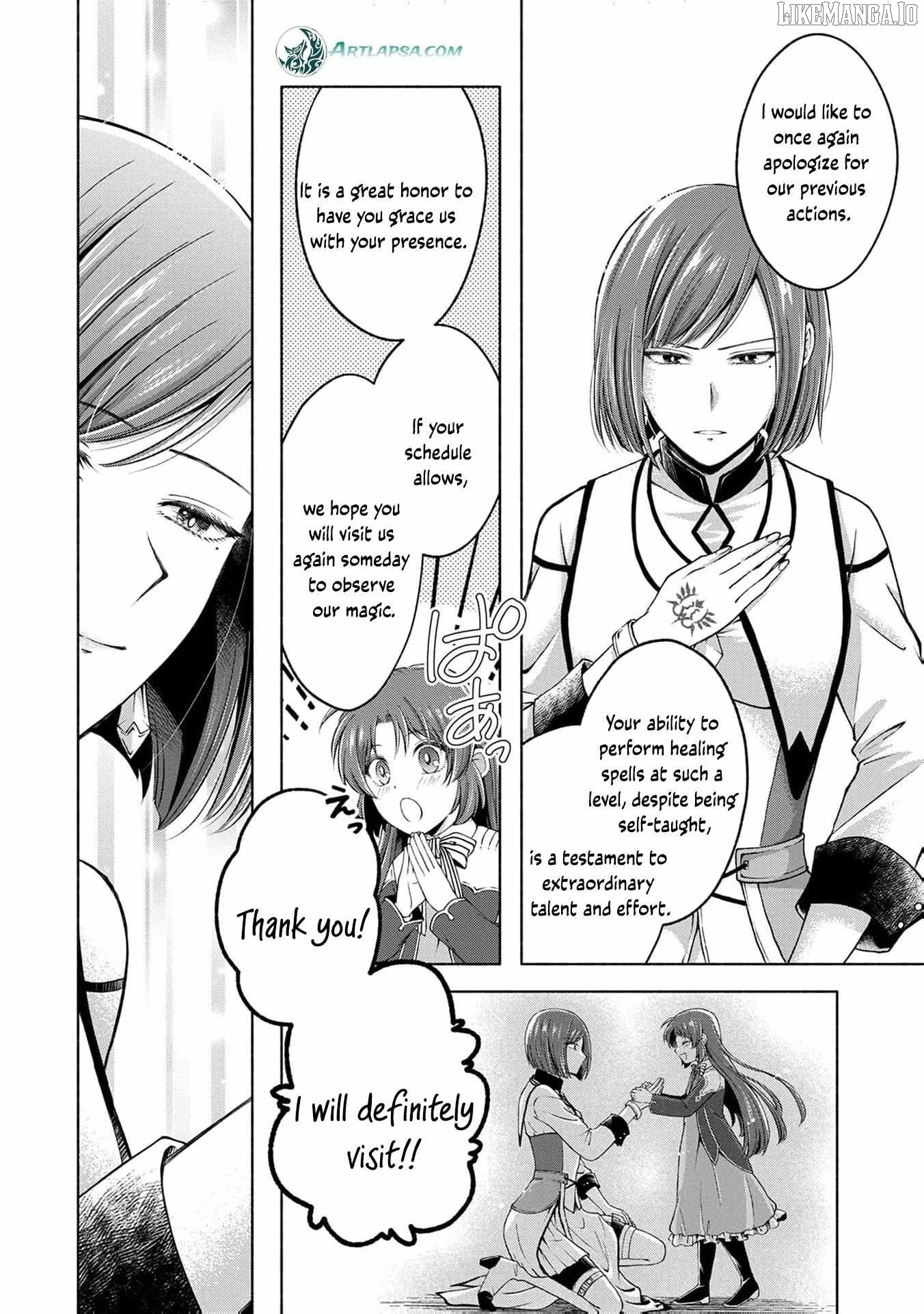 The reincarnated great saintess hides her true identity with all her might Chapter 8 - page 31