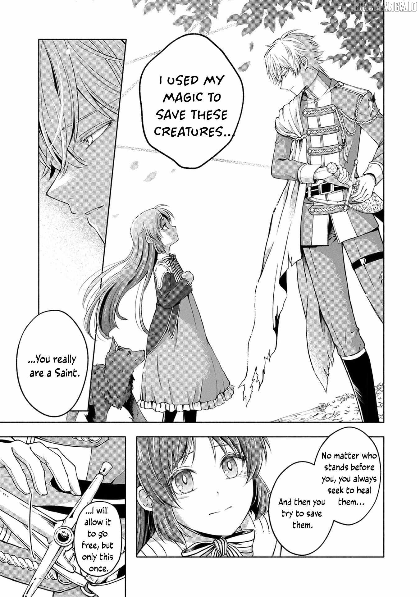 The reincarnated great saintess hides her true identity with all her might Chapter 8 - page 38