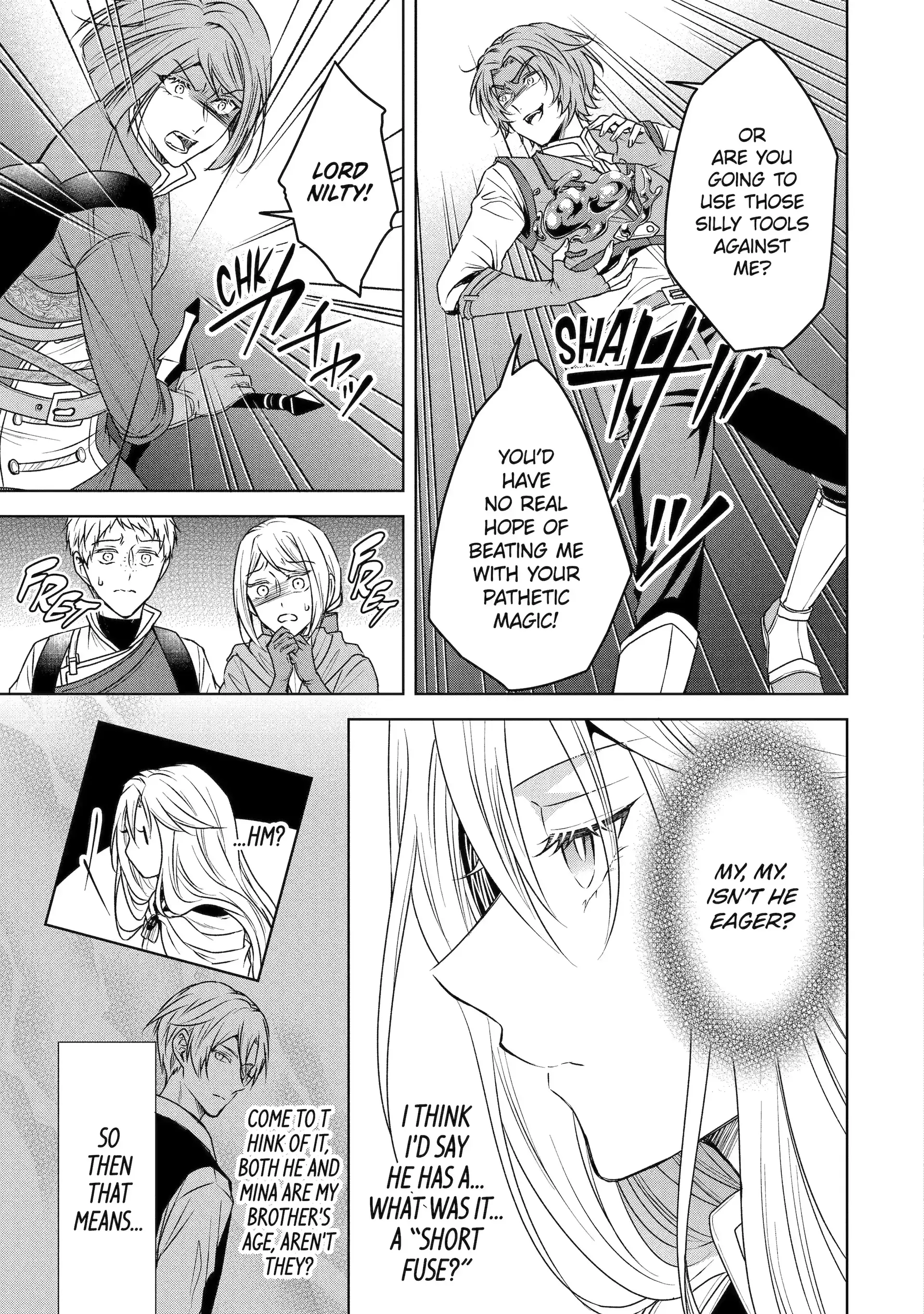 Kitai No Akujo, Mitabime no Jinsei De Musai Muno o Tanoshimu Chapter 8.1 - page 7