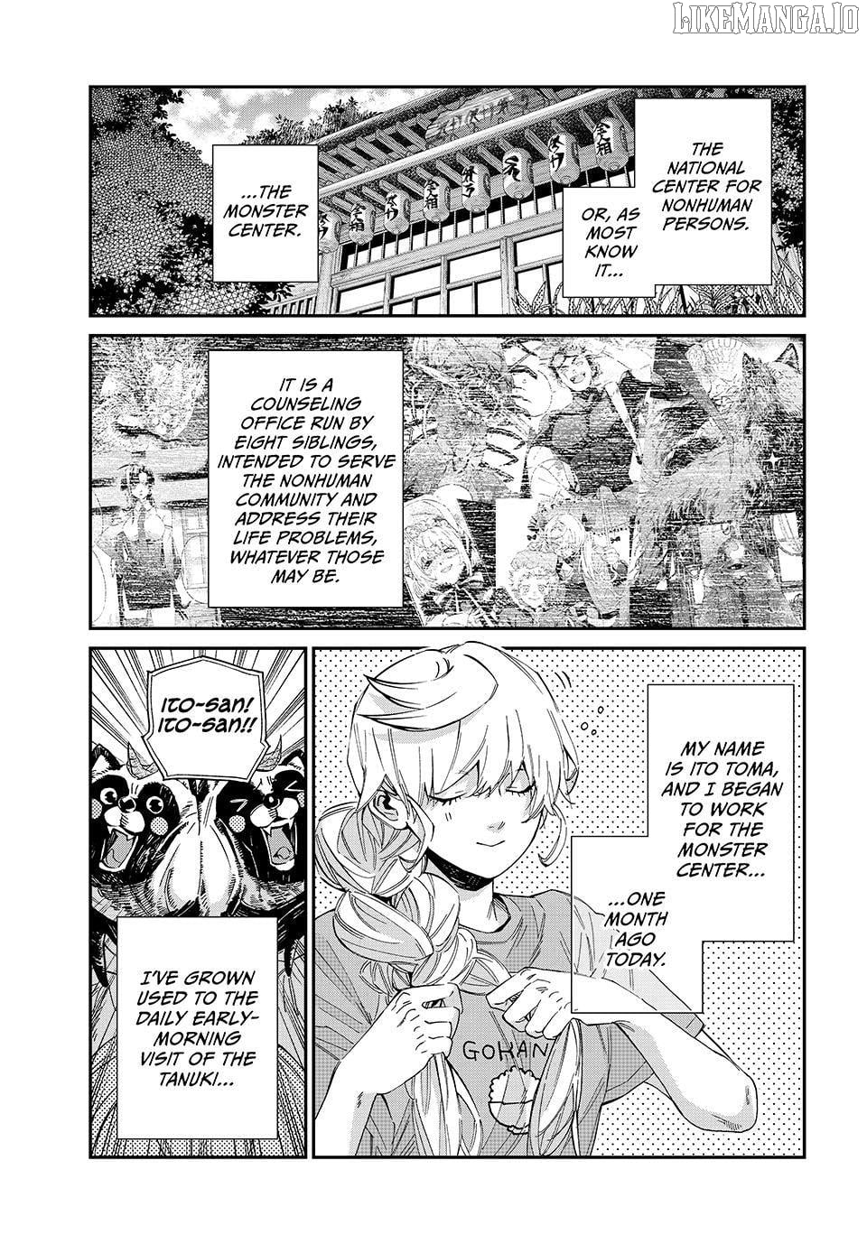 The Kagari Monster Family Chapter 25 - page 1