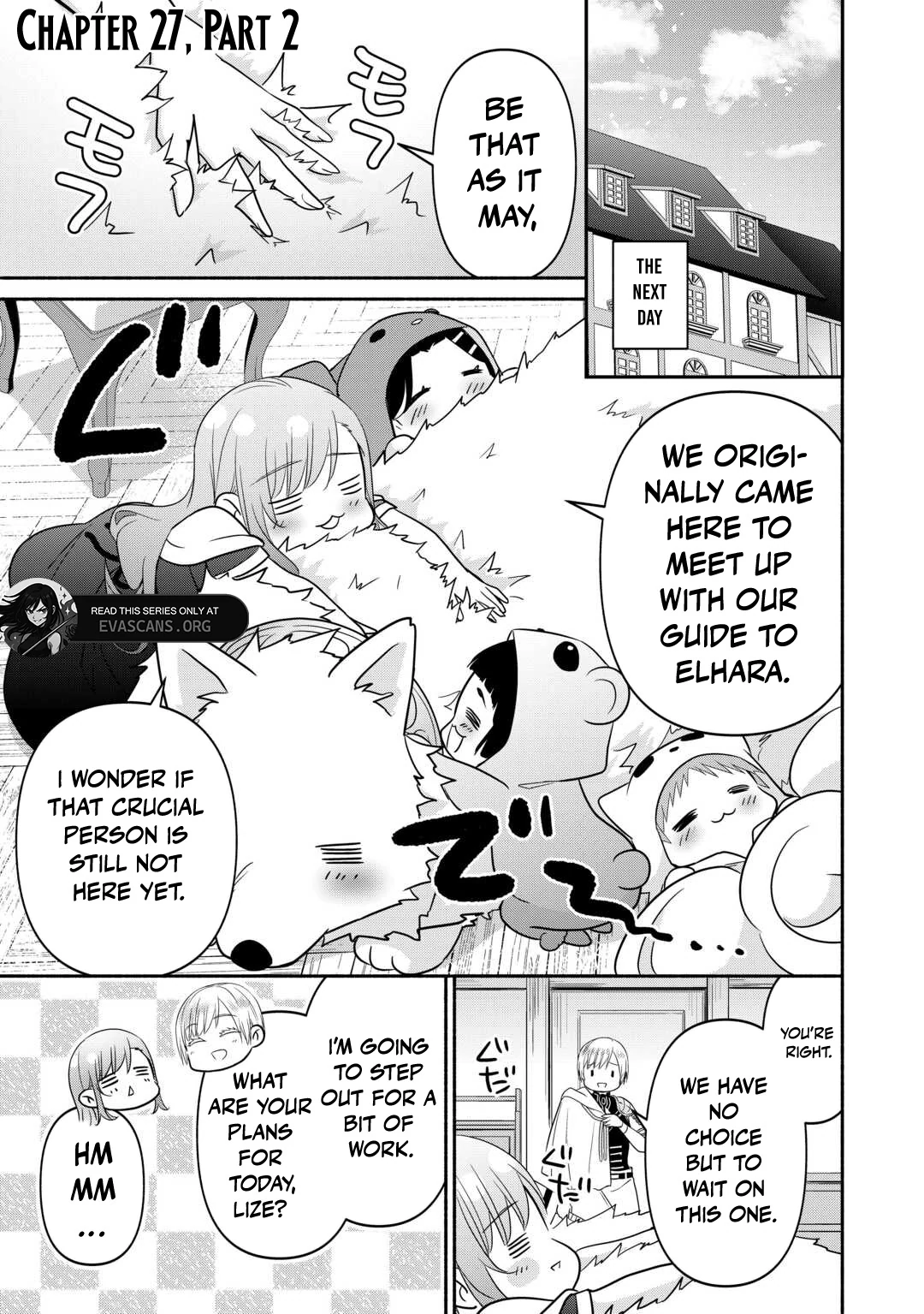 The Reincarnated Little Girl Lives With Divine Beast, Prince, and Mercenaries of Tough Guys (Official) Chapter 27 - page 17