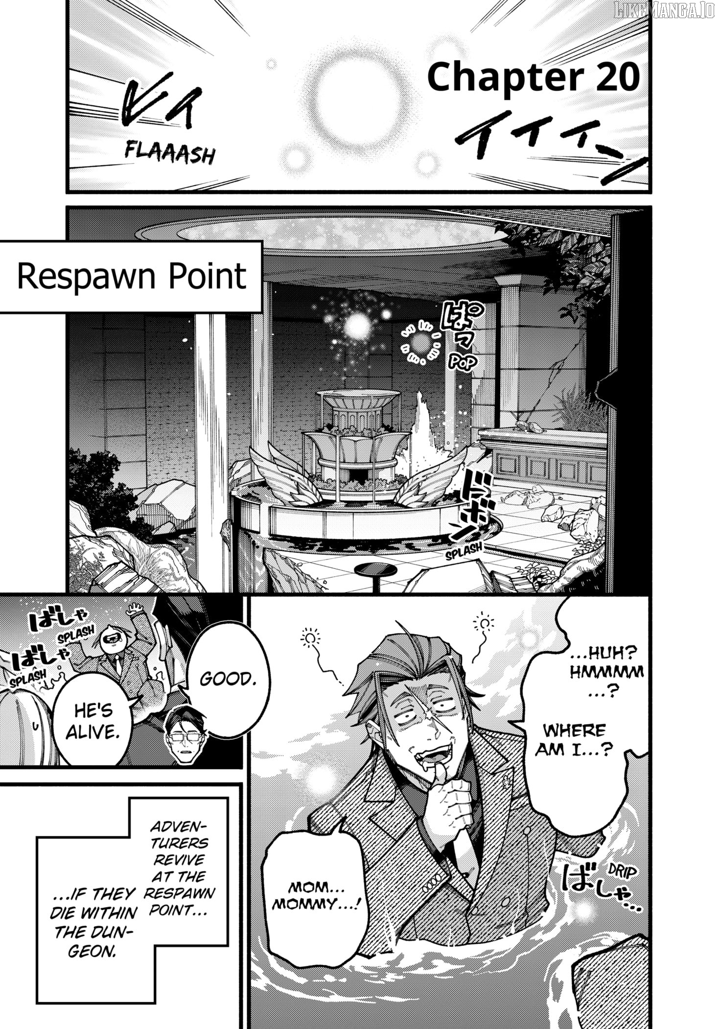 Jimi na Ojisan, Jitsu wa Eiyu Datta. -Jikaku ga Nai mama Muso Shitetara, Mei no Dungeon Haishin de Sarasareteta yo desu Chapter 20 - page 1