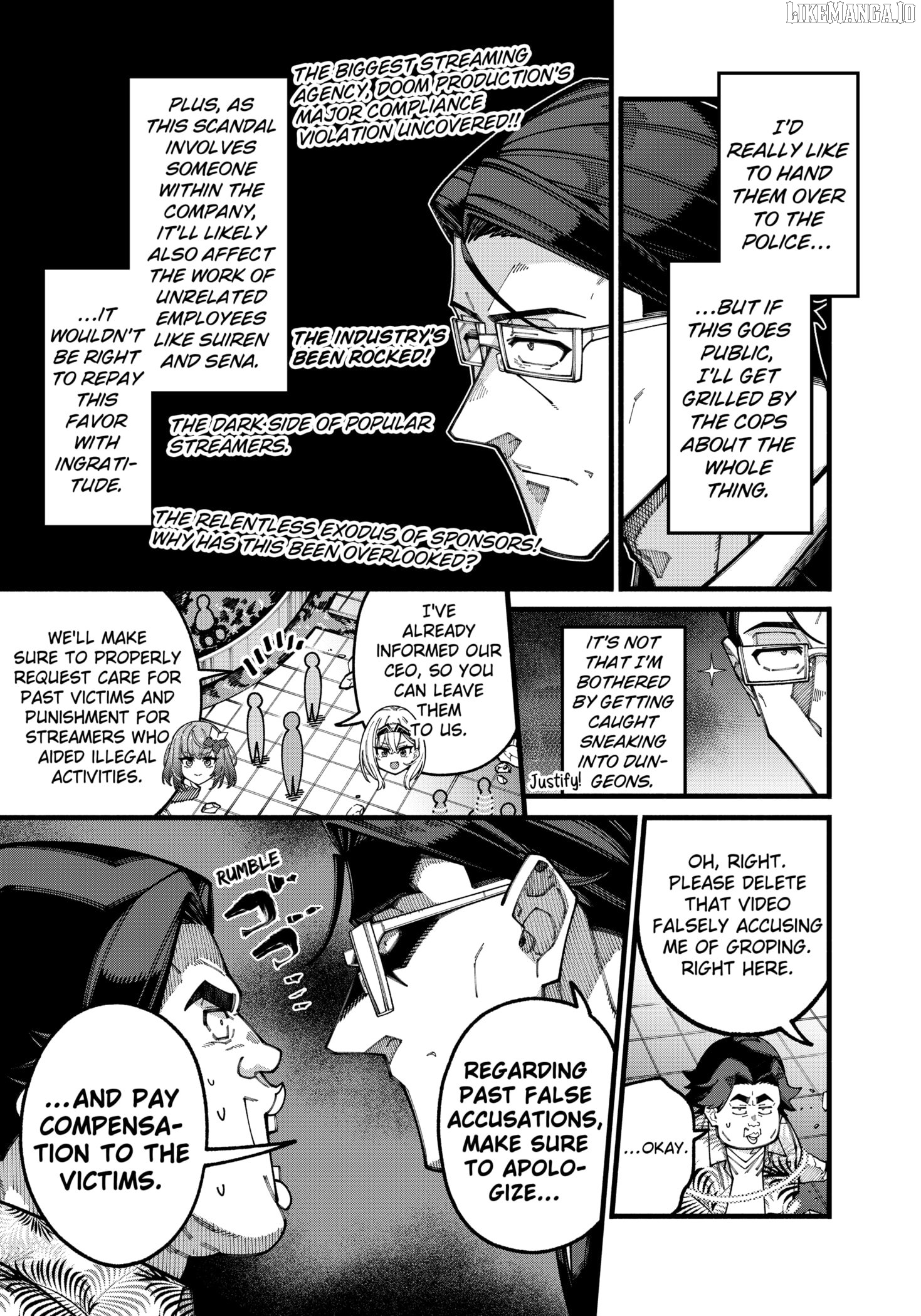 Jimi na Ojisan, Jitsu wa Eiyu Datta. -Jikaku ga Nai mama Muso Shitetara, Mei no Dungeon Haishin de Sarasareteta yo desu Chapter 20 - page 5