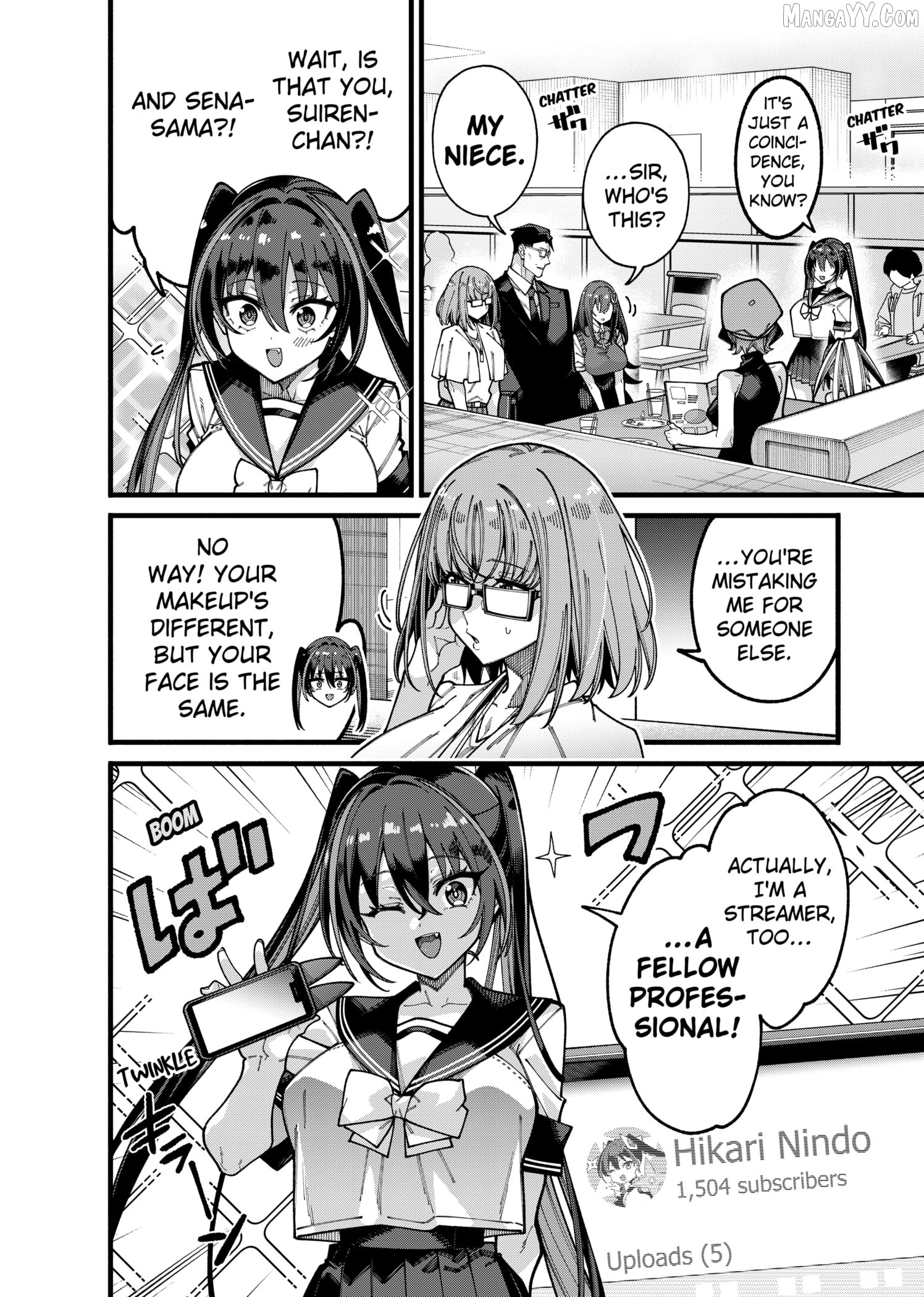Jimi na Ojisan, Jitsu wa Eiyu Datta. -Jikaku ga Nai mama Muso Shitetara, Mei no Dungeon Haishin de Sarasareteta yo desu Chapter 21 - page 2