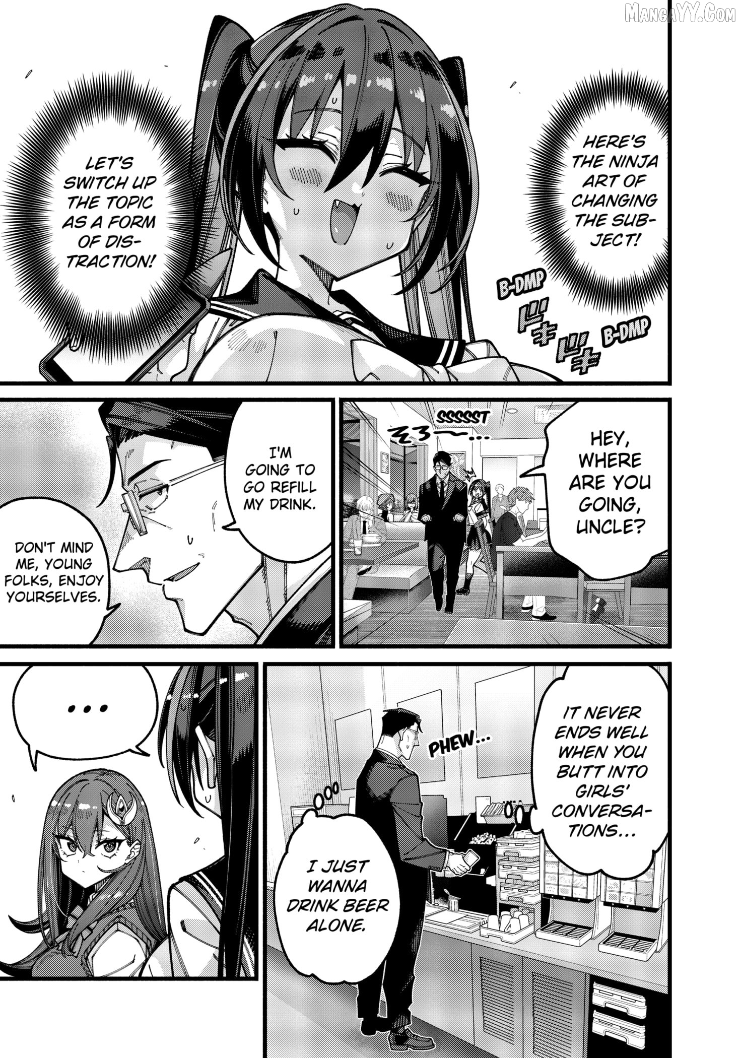 Jimi na Ojisan, Jitsu wa Eiyu Datta. -Jikaku ga Nai mama Muso Shitetara, Mei no Dungeon Haishin de Sarasareteta yo desu Chapter 21 - page 3