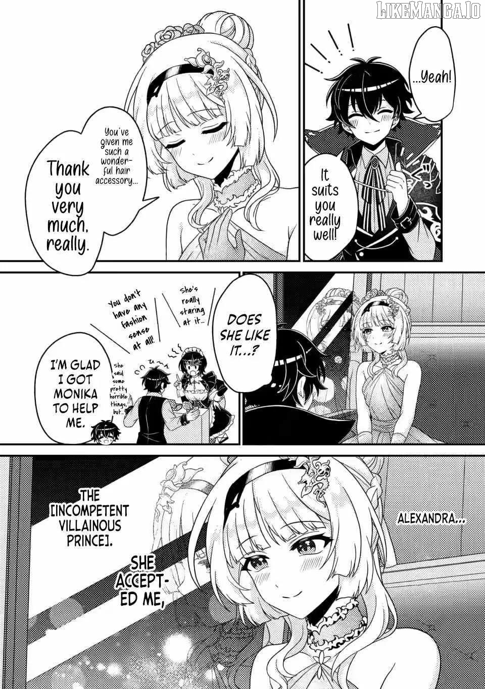 Munou no Akudou Ouji wa Ikinokoritai ~Ren'ai RPG no Akuyaku Mob ni Tensei Shita kedo, Gensaku Mushi shite Saikyou o Mezasu~ Chapter 5.2 - page 6