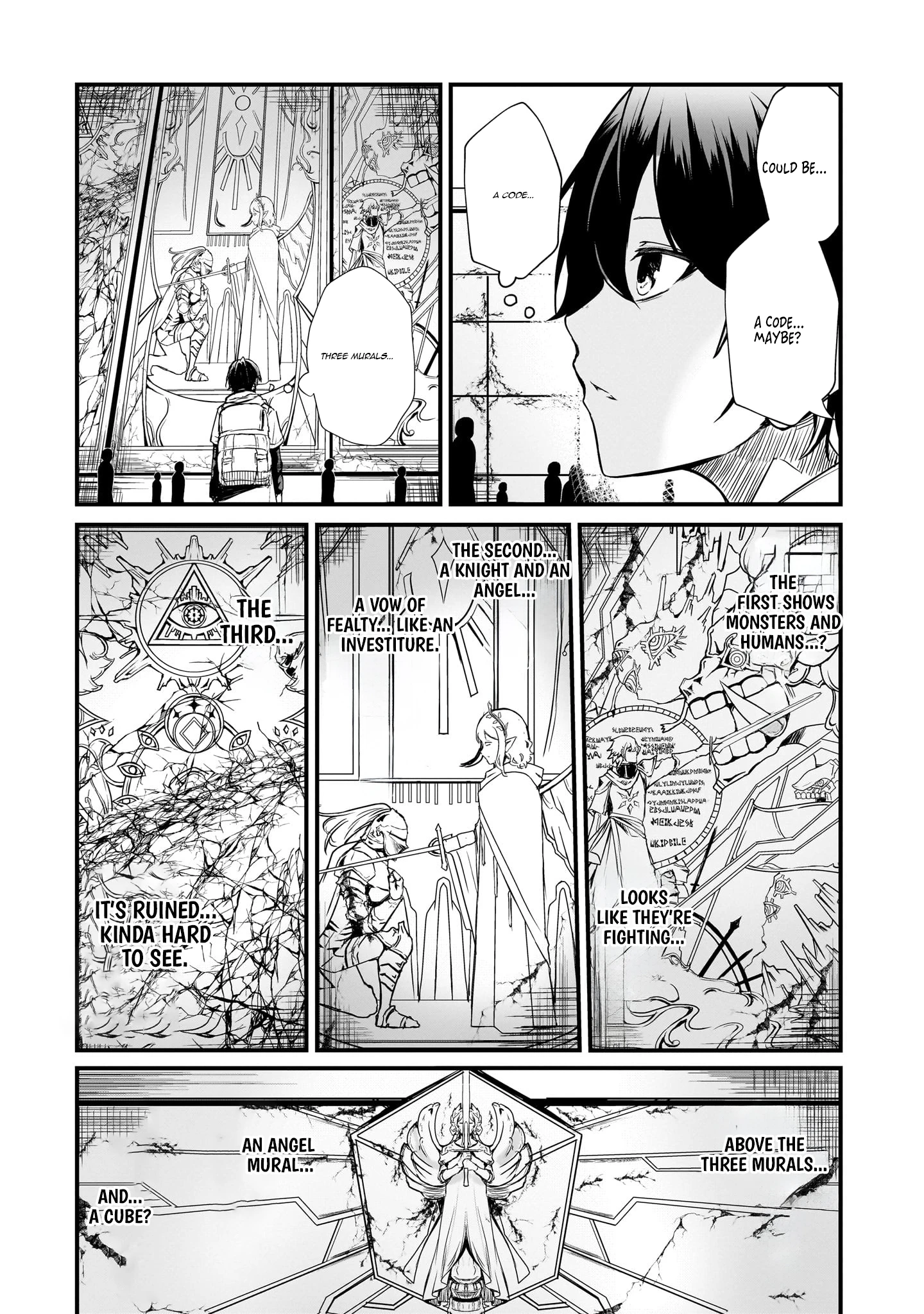 Hai no Sekai wa Kami no Me de irodzuku ～Ore dake mieru Status de, Saijaku kara Saikyou e kakeagaru ~ Chapter 2 - page 14