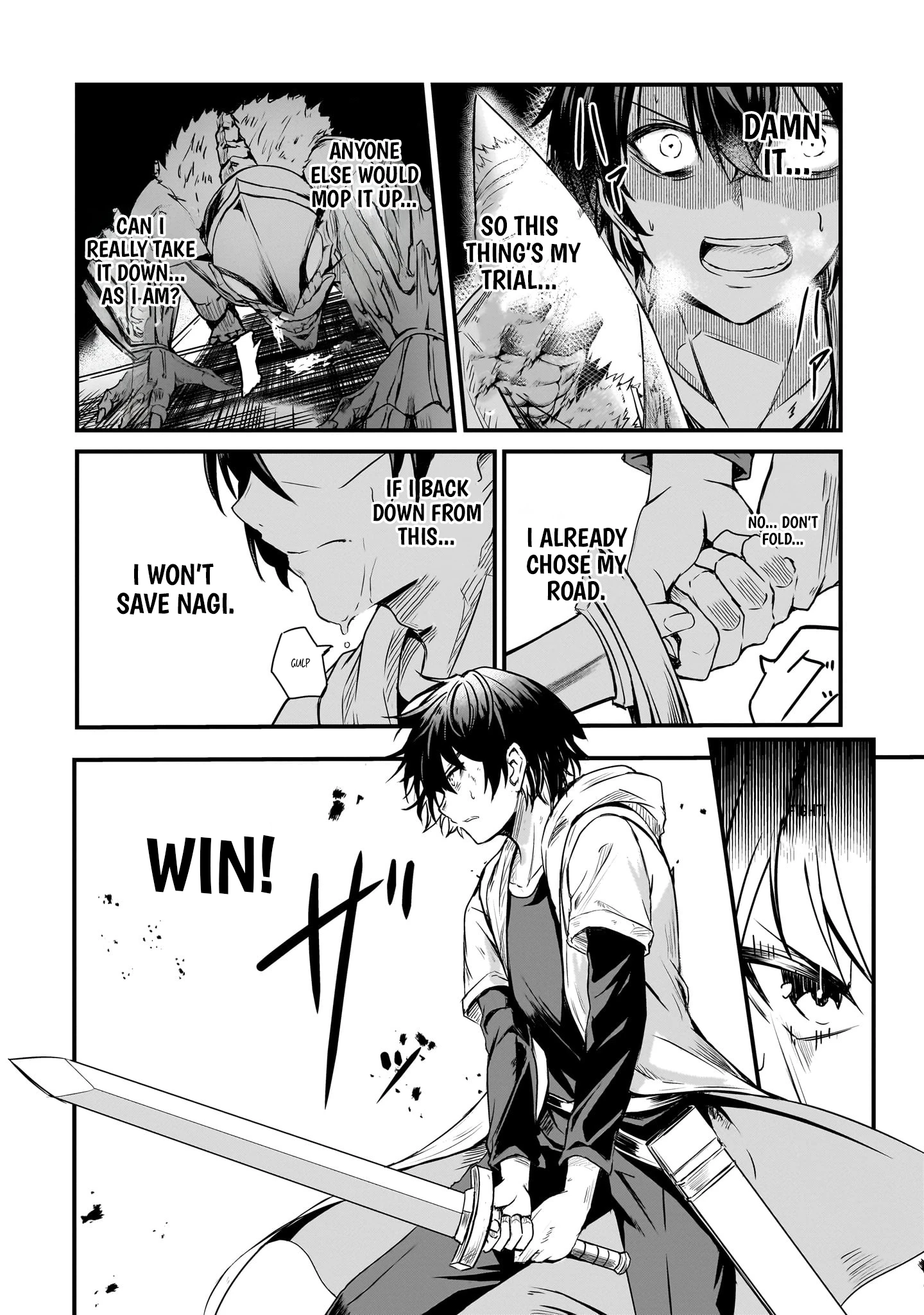 Hai no Sekai wa Kami no Me de irodzuku ～Ore dake mieru Status de, Saijaku kara Saikyou e kakeagaru ~ Chapter 2 - page 22