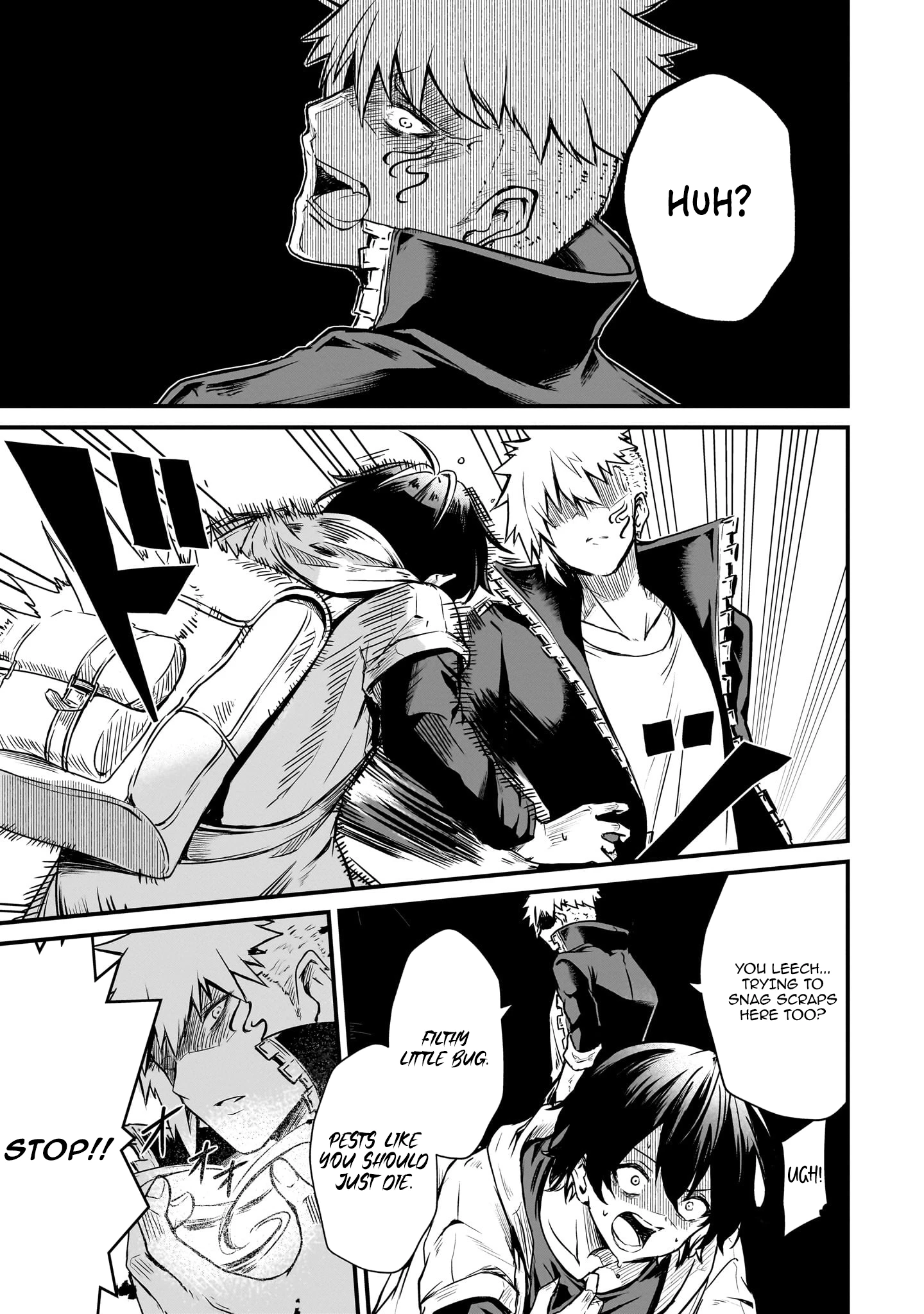 Hai no Sekai wa Kami no Me de irodzuku ～Ore dake mieru Status de, Saijaku kara Saikyou e kakeagaru ~ Chapter 2 - page 3