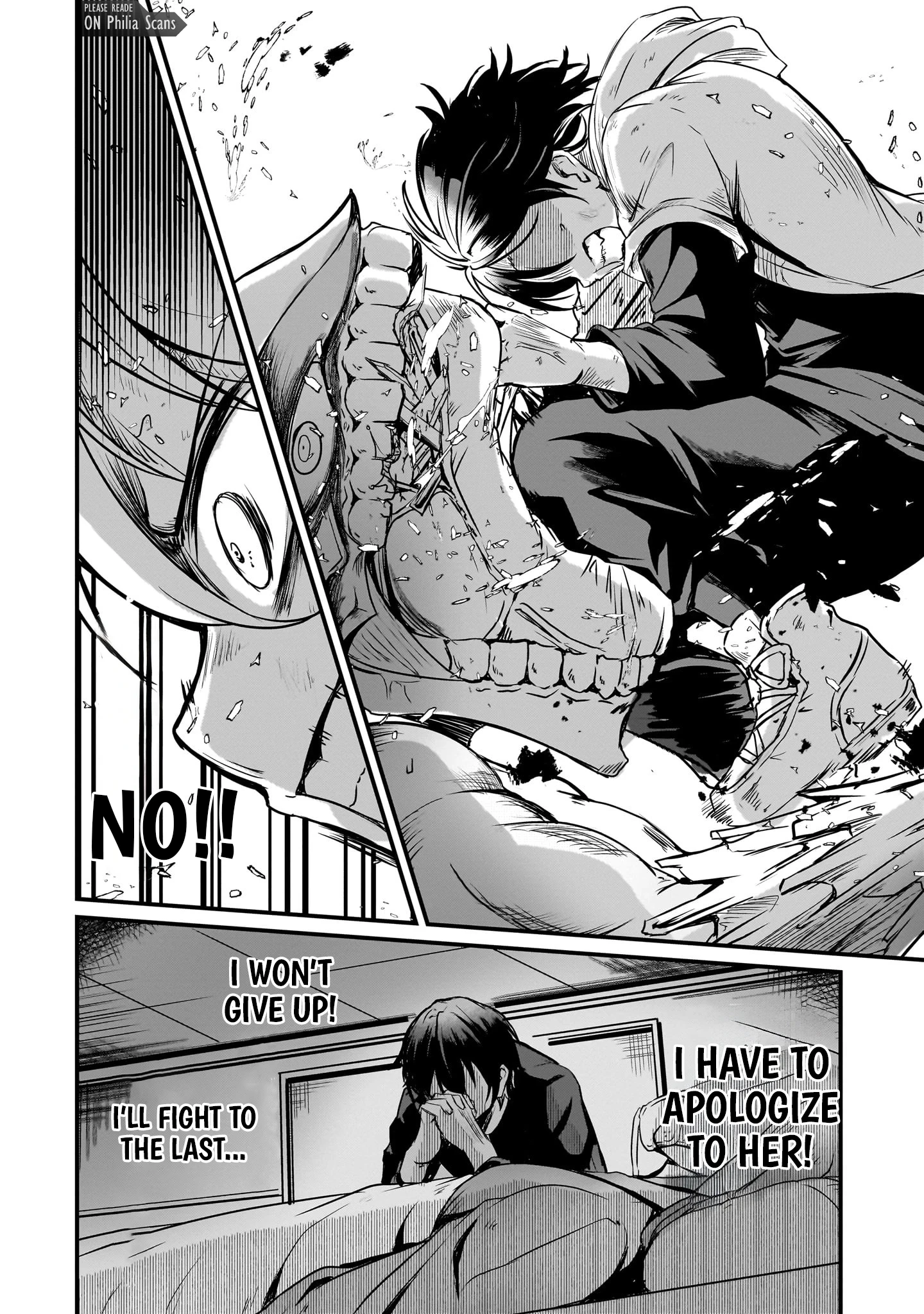 Hai no Sekai wa Kami no Me de irodzuku ～Ore dake mieru Status de, Saijaku kara Saikyou e kakeagaru ~ Chapter 2 - page 32