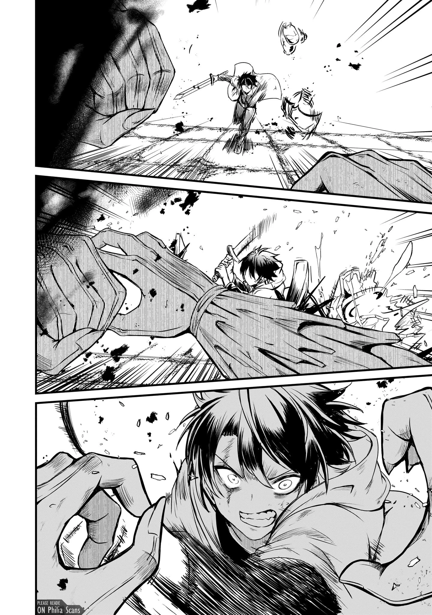 Hai no Sekai wa Kami no Me de irodzuku ～Ore dake mieru Status de, Saijaku kara Saikyou e kakeagaru ~ Chapter 2 - page 36
