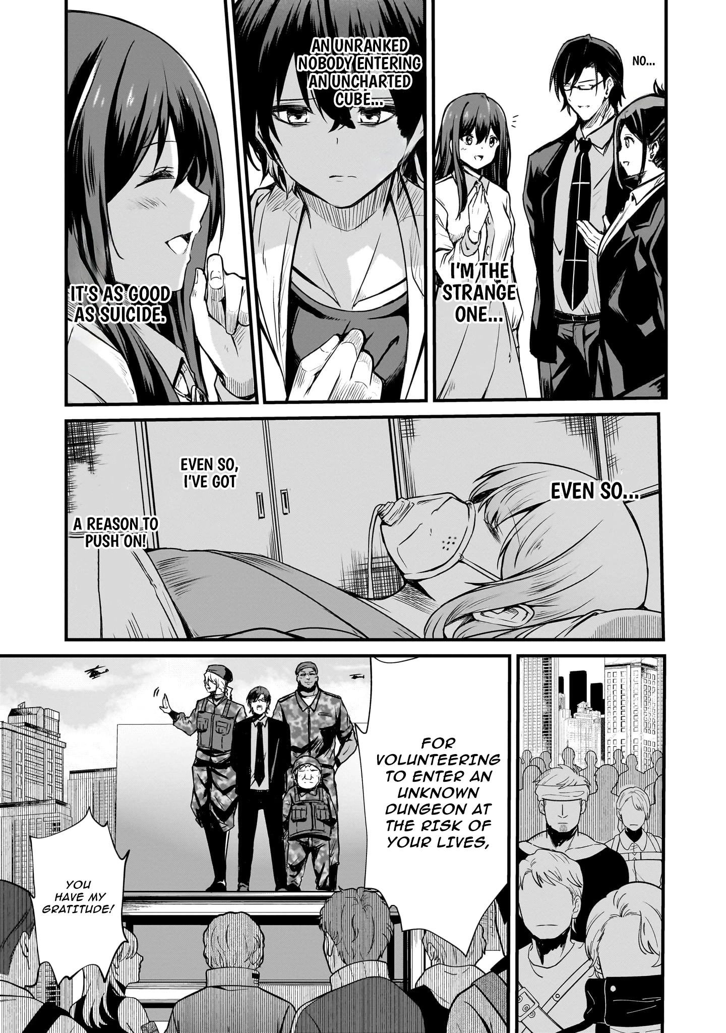 Hai no Sekai wa Kami no Me de irodzuku ～Ore dake mieru Status de, Saijaku kara Saikyou e kakeagaru ~ Chapter 2 - page 7