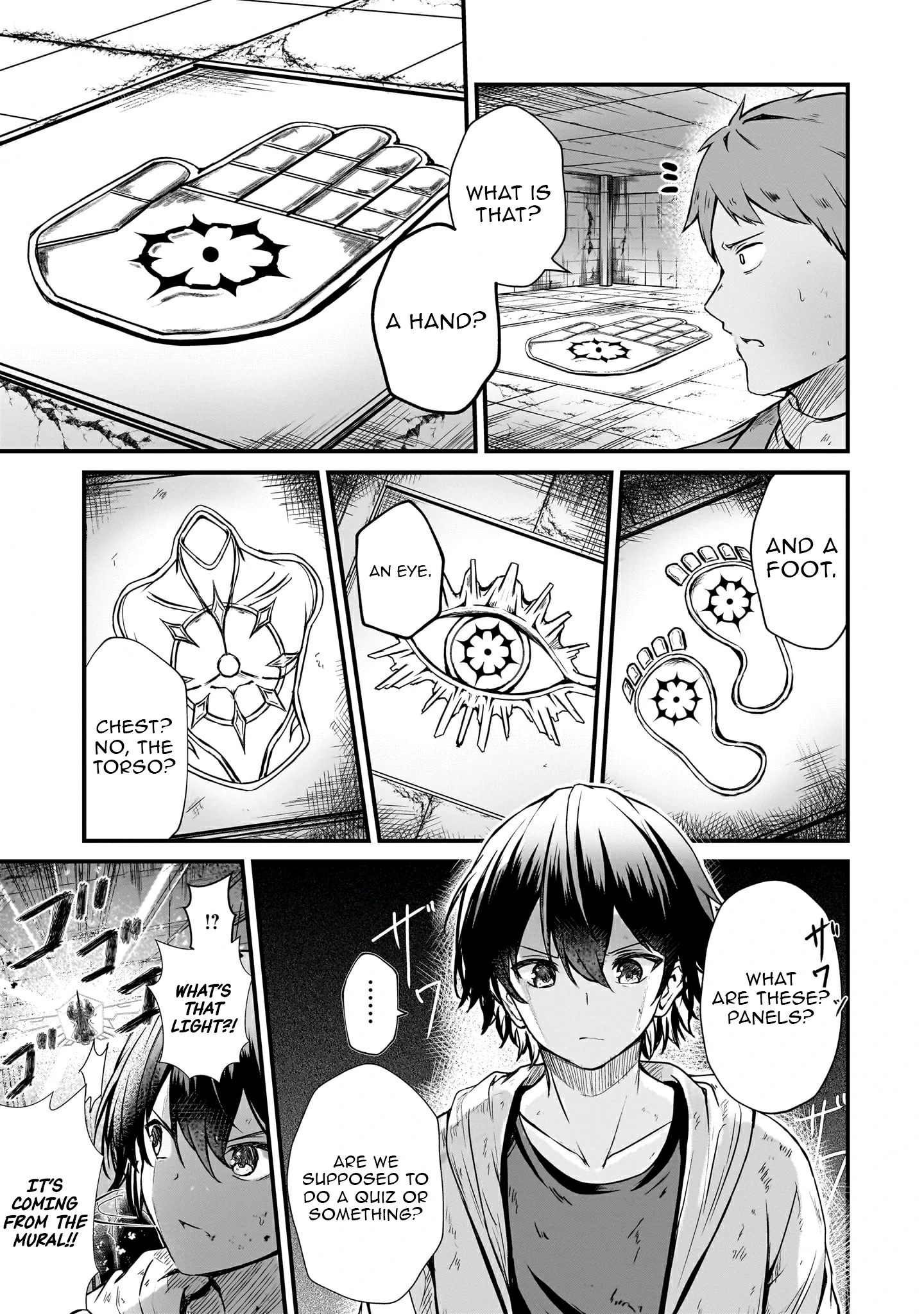 Hai no Sekai wa Kami no Me de irodzuku ～Ore dake mieru Status de, Saijaku kara Saikyou e kakeagaru ~ Chapter 3 - page 3