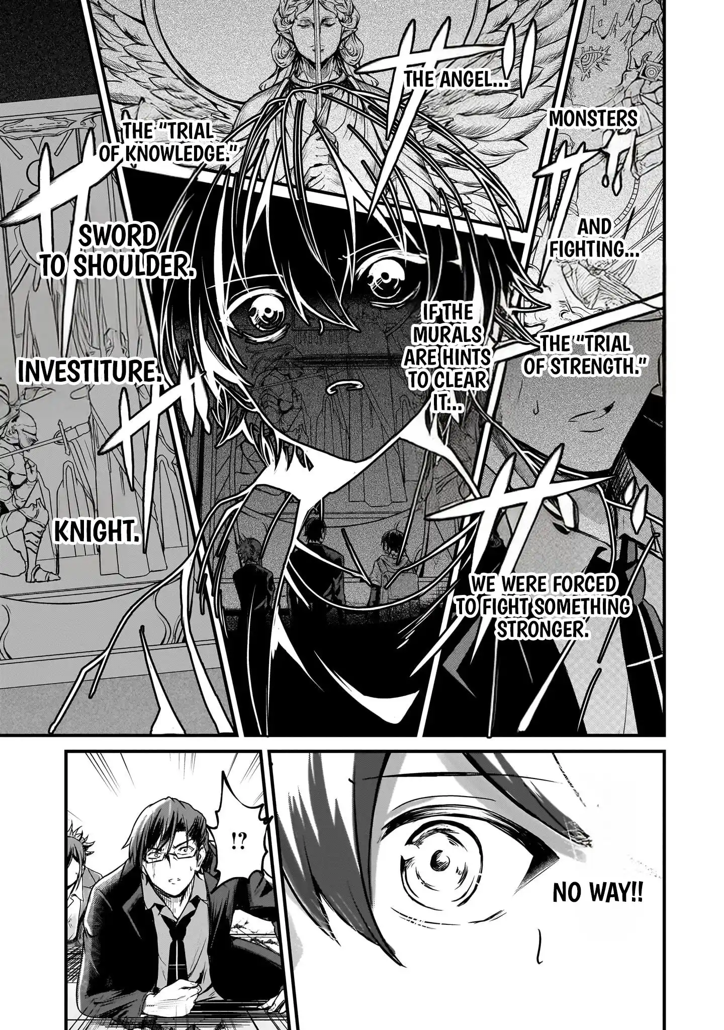 Hai no Sekai wa Kami no Me de irodzuku ～Ore dake mieru Status de, Saijaku kara Saikyou e kakeagaru ~ Chapter 4 - page 9