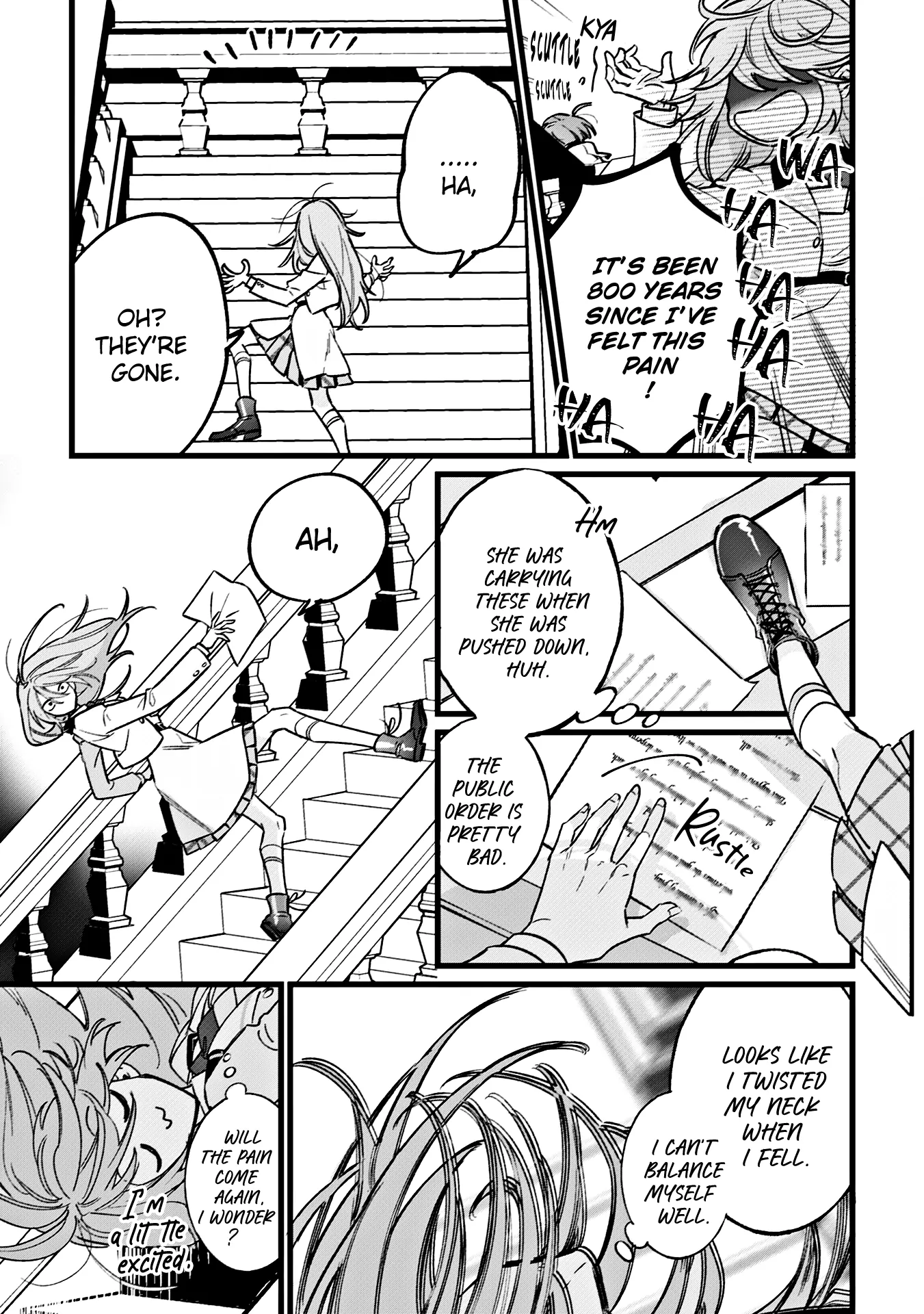 Doteihen Reijou ni Hyoui Shita 800-nen Mae no Akujo wa Hissori Seishun o Tanoshinde Iru Chapter 1 - page 22