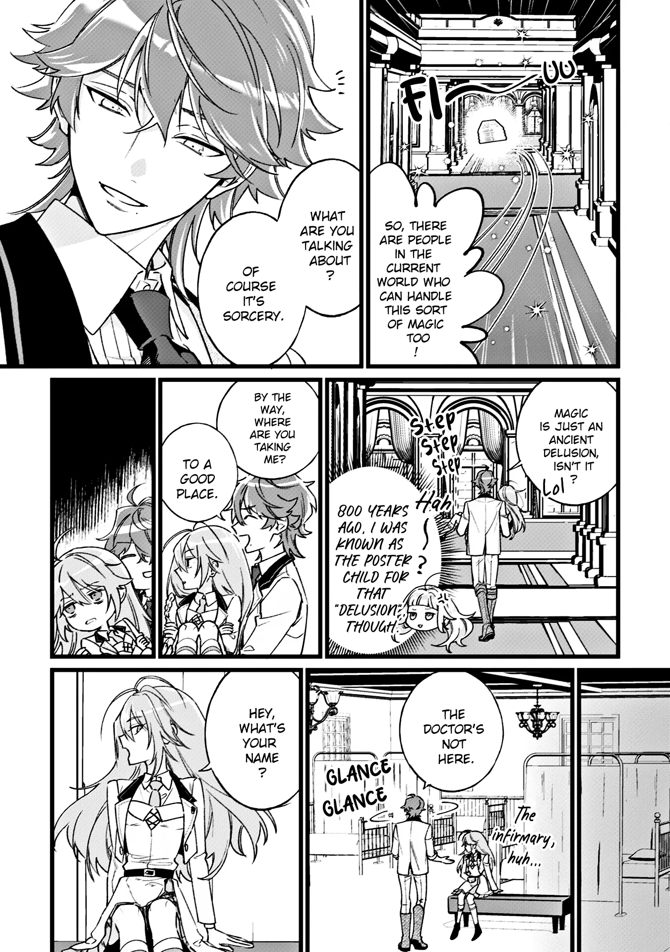 Doteihen Reijou ni Hyoui Shita 800-nen Mae no Akujo wa Hissori Seishun o Tanoshinde Iru Chapter 1 - page 27
