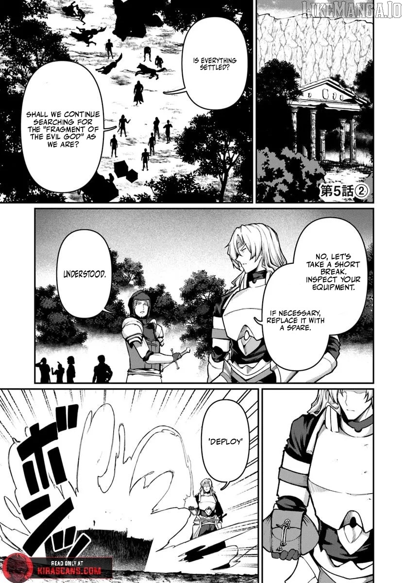 Ore, Akuyaku Kishidanchou ni Tensei suru Chapter 5.2 - page 1