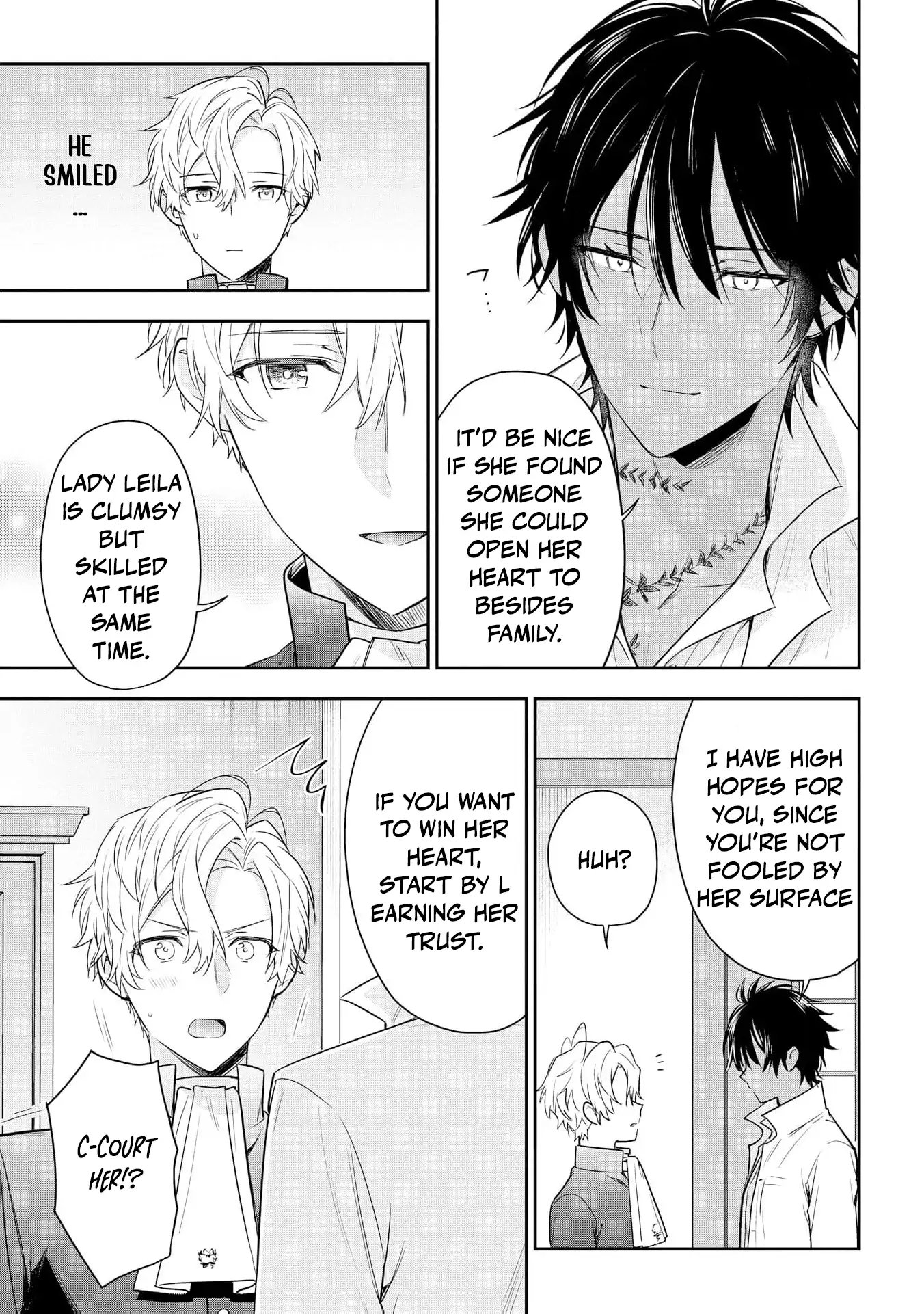 Akuyaku Reijou wa Iya na no de, Imushitsu Joshu ni narimashita Chapter 8 - page 35