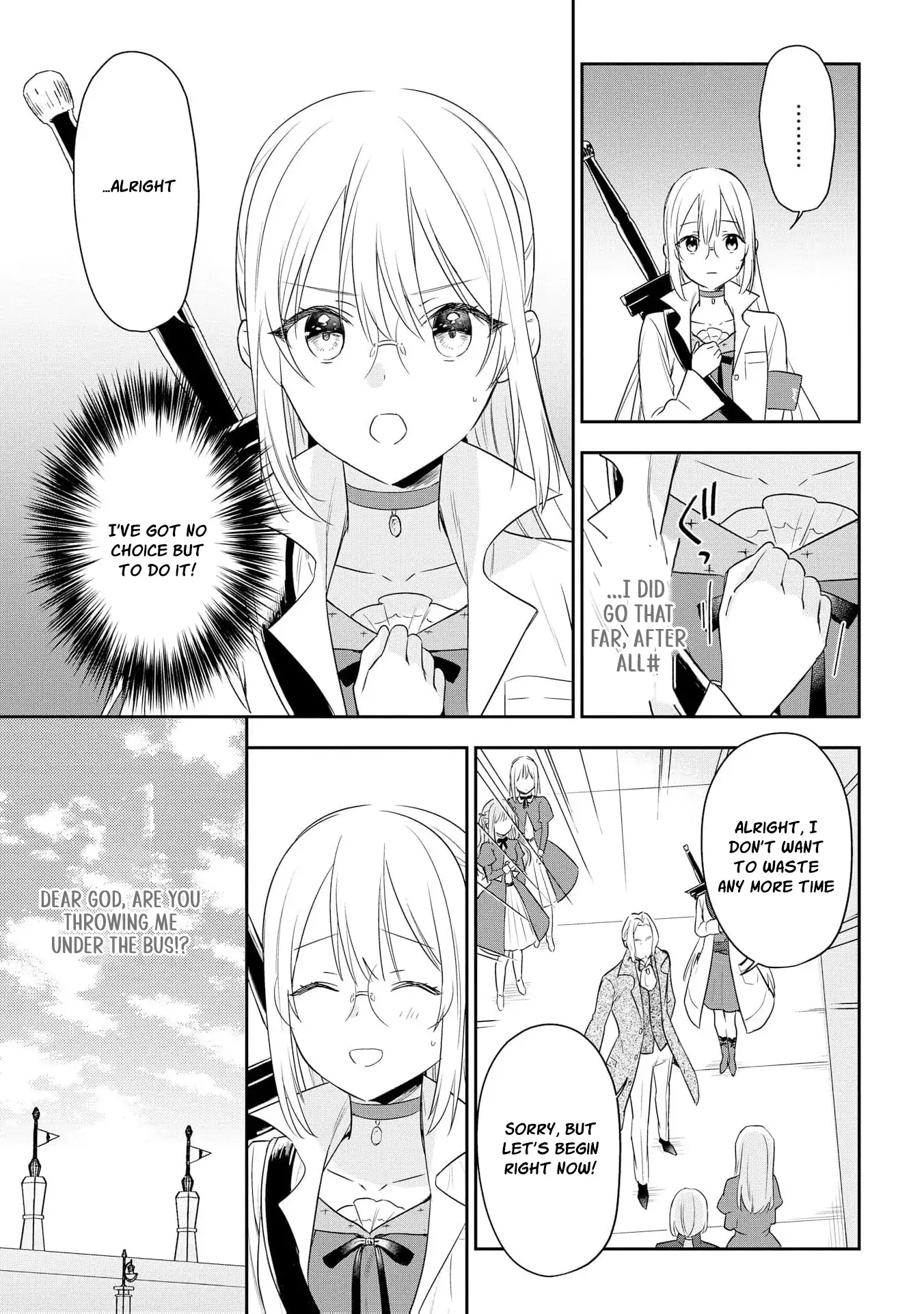 Akuyaku Reijou wa Iya na no de, Imushitsu Joshu ni narimashita Chapter 9 - page 25