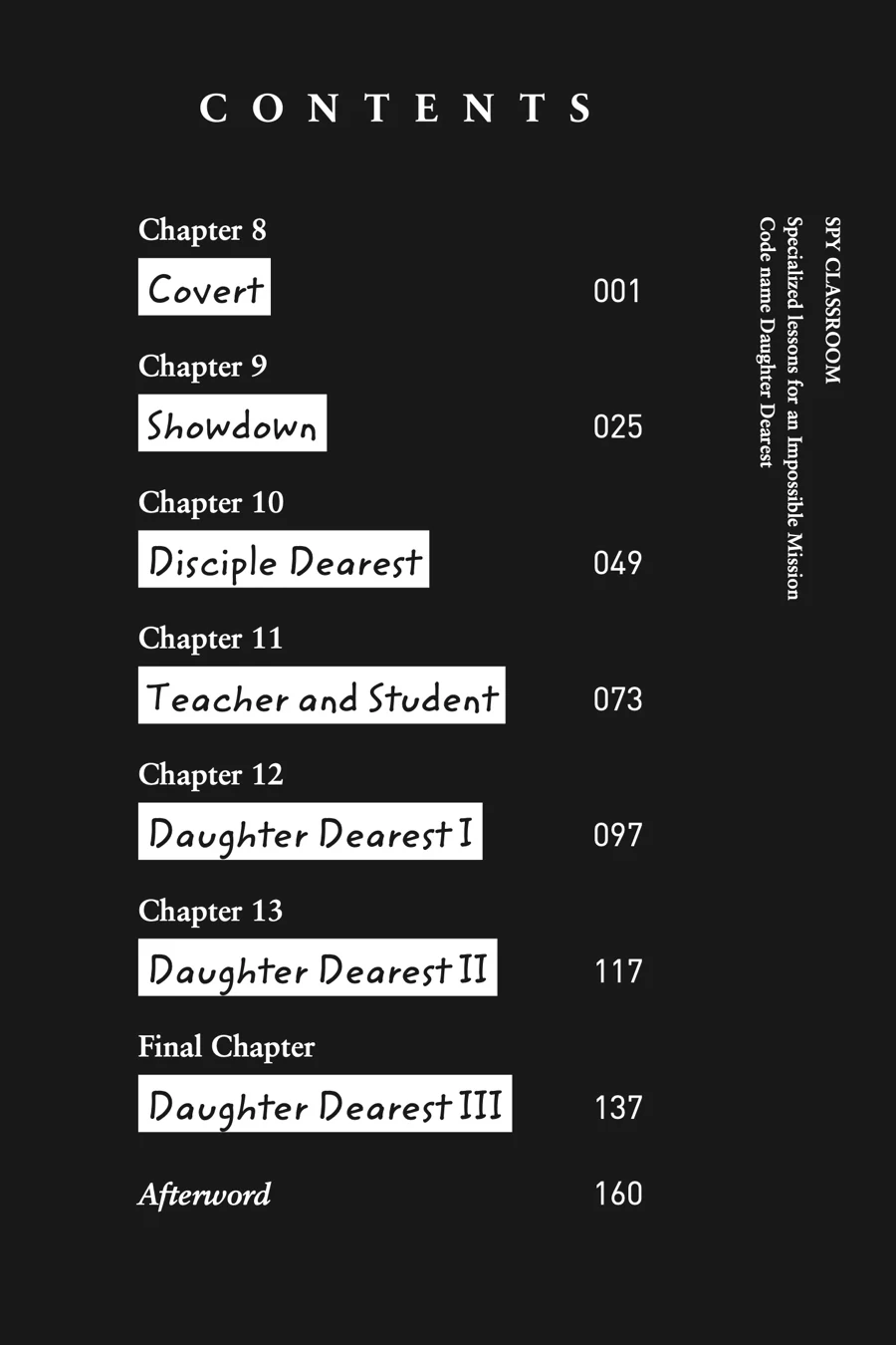 Spy Classroom 2nd Period: Daughter Dearest Chapter 8 - page 4