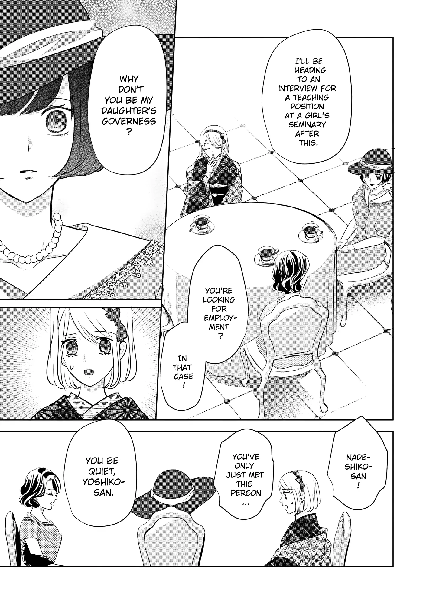 A Taisho Era Pure Love Revenge Story Chapter 3 - page 22